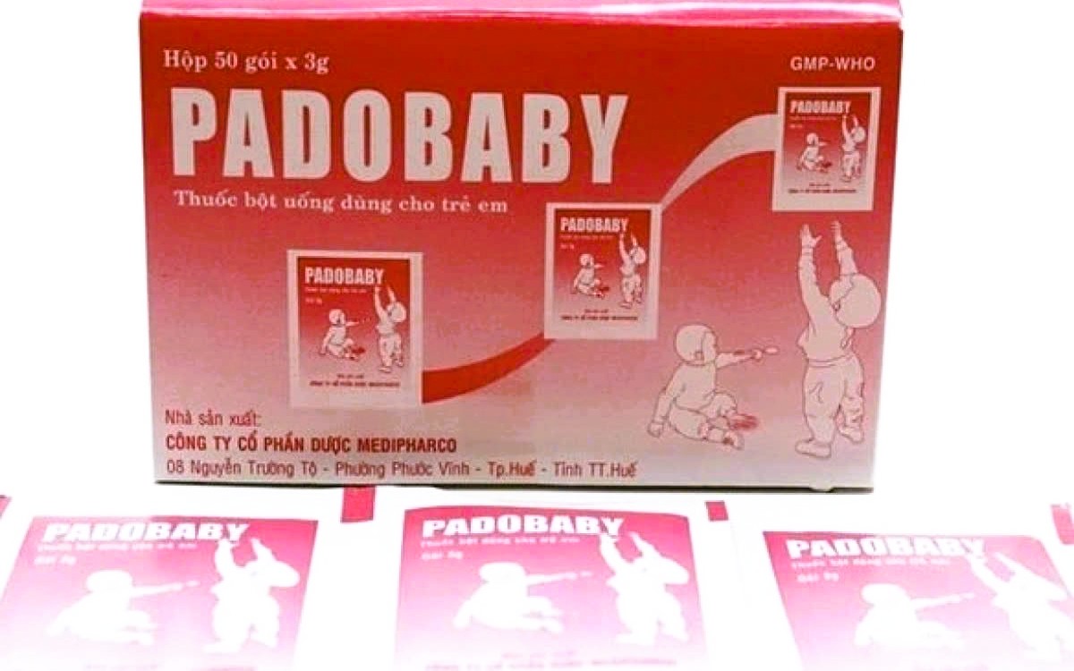 Thanh Hóa chỉ đạo thu hồi thuốc bột uống Padobaby dùng cho trẻ em - Ảnh 1.