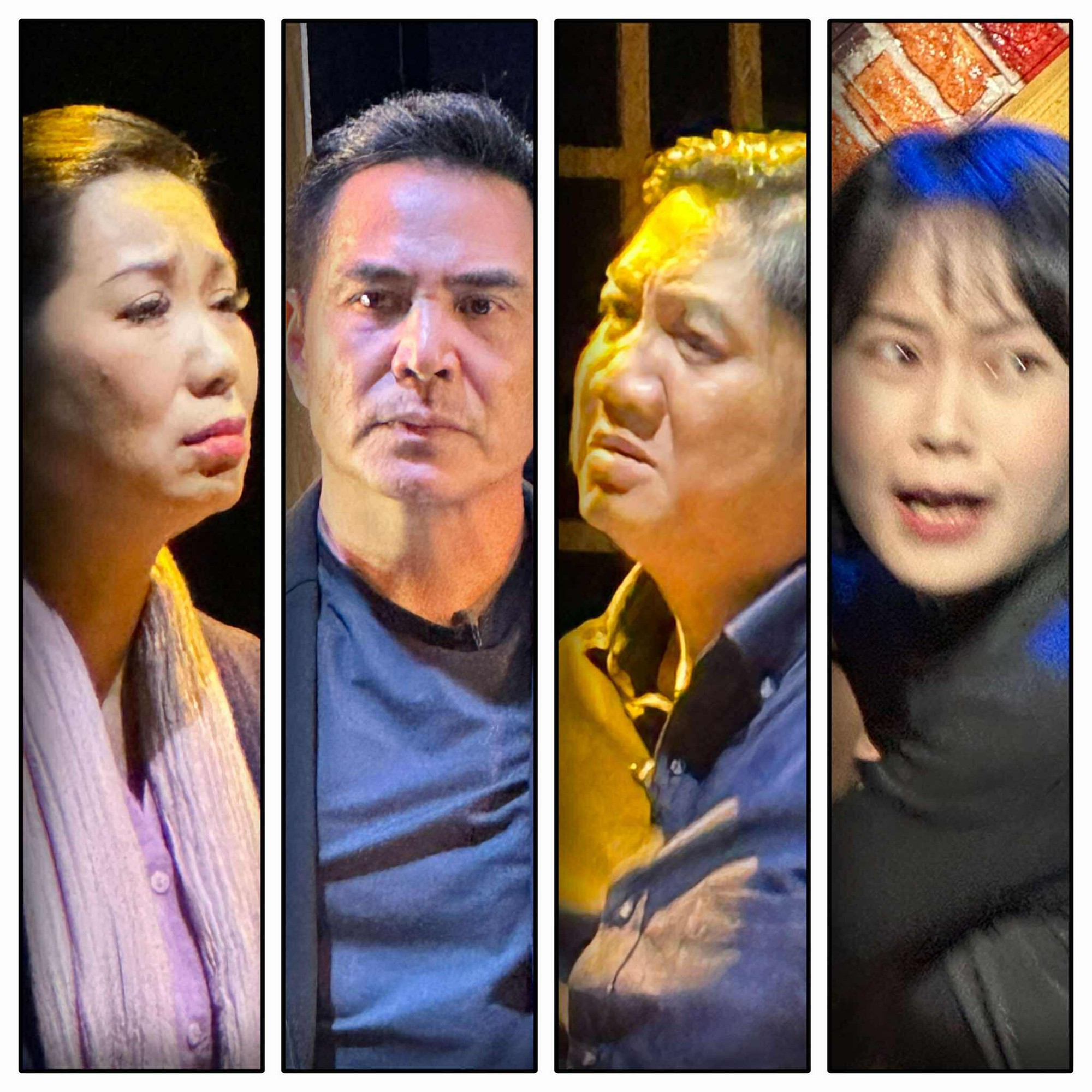 Trịnh Kim Chi, Trung Dũng, Vũ Xuân Trang, Hoàng Thy hội ngộ cảm xúc trong kịch "Truy tâm" - Ảnh 1.