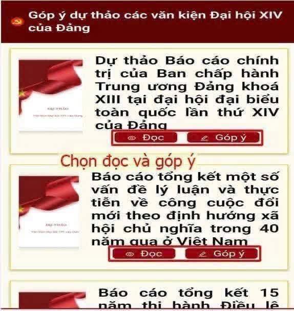 Công an TP HCM hướng dẫn góp ý dự thảo Văn kiện Đại hội Đảng qua VNeID - Ảnh 5.