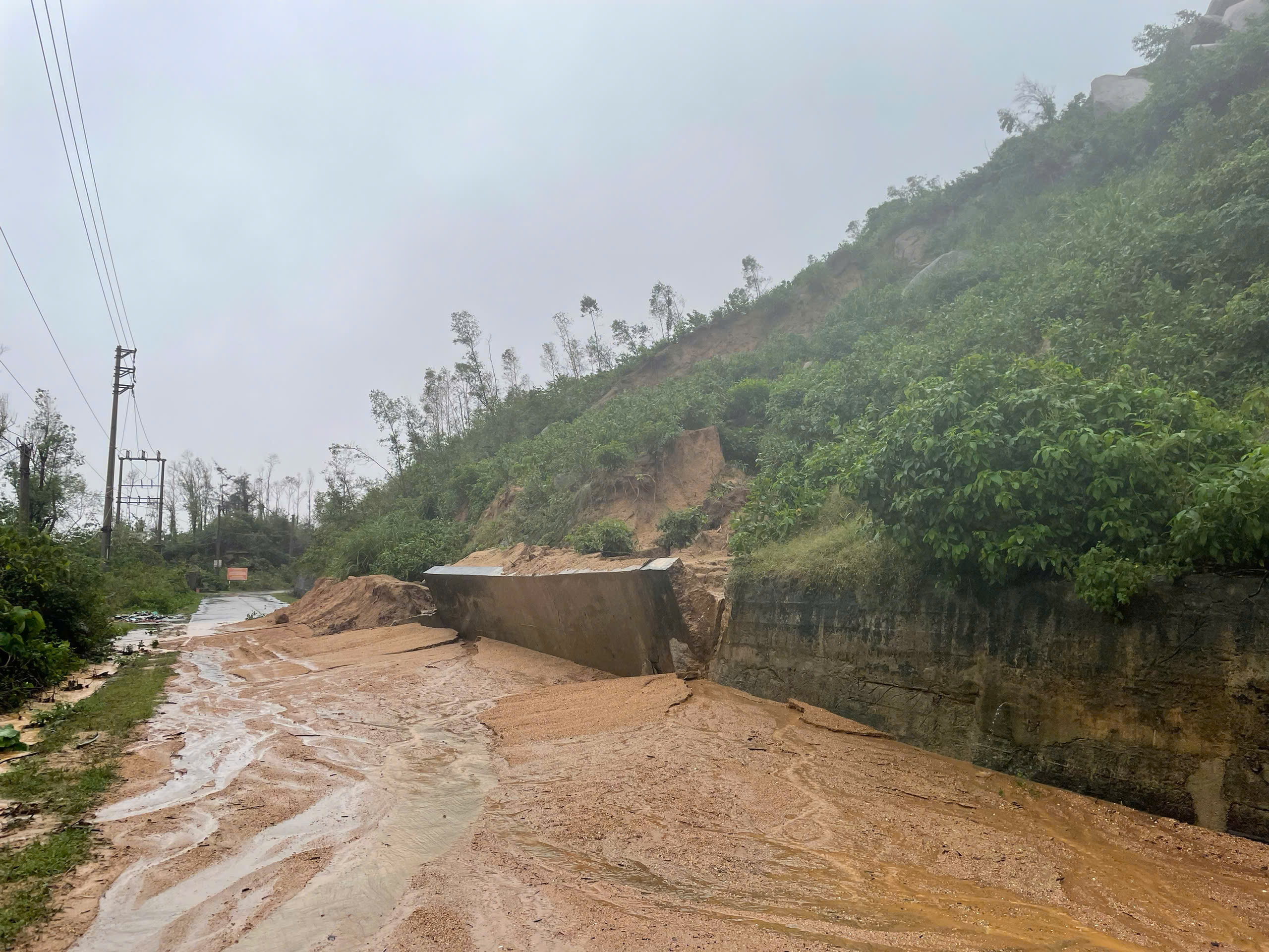 Sạt lở núi nghiêm trọng tại Hà Tĩnh - Ảnh 3. Sạt lở núi nghiêm trọng tại Hà Tĩnh - Ảnh 3.