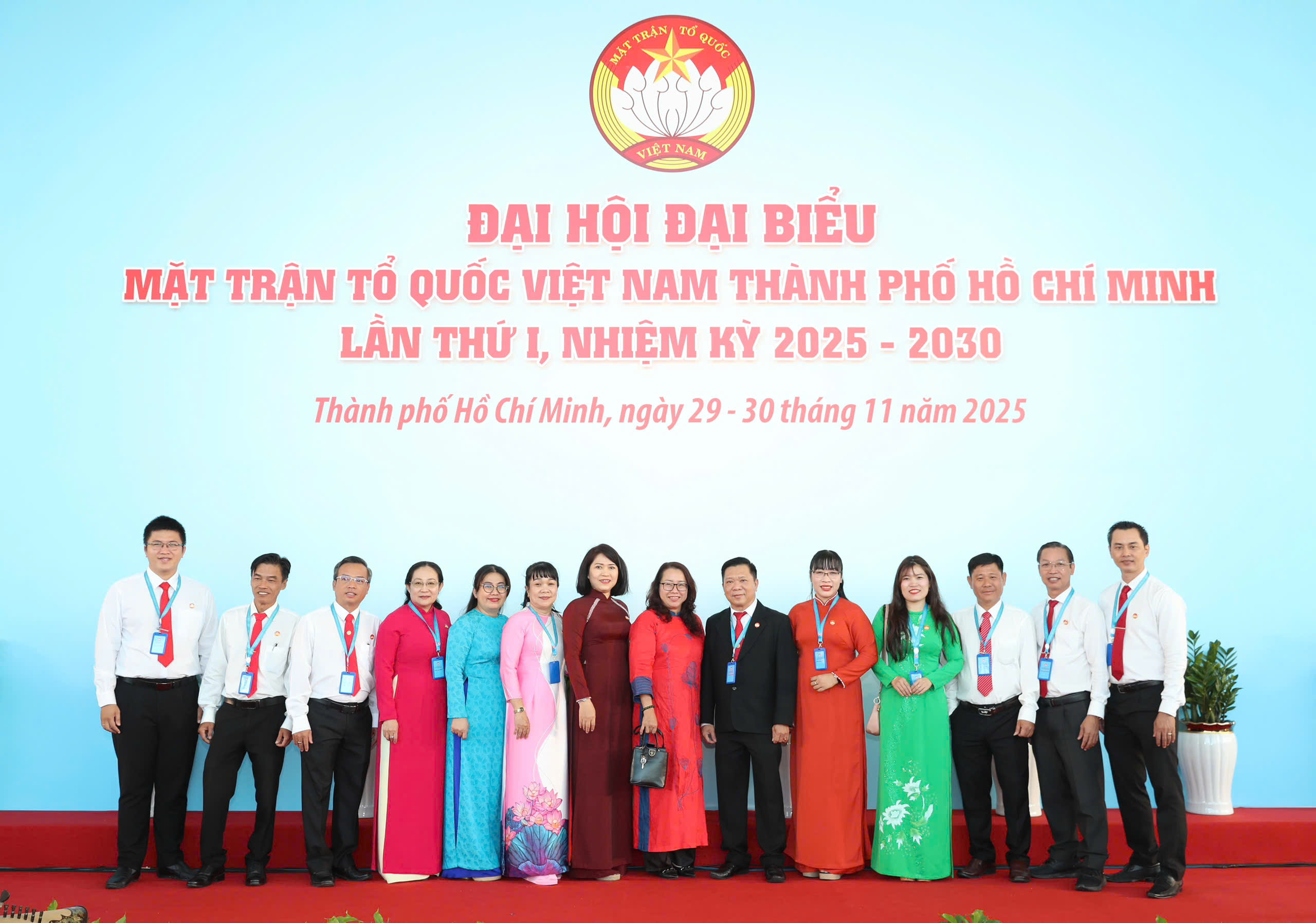 Chùm ảnh: Lãnh đạo Trung ương, TPHCM đến dự Đại hội đại biểu MTTQ Việt Nam TPHCM - Ảnh 8.