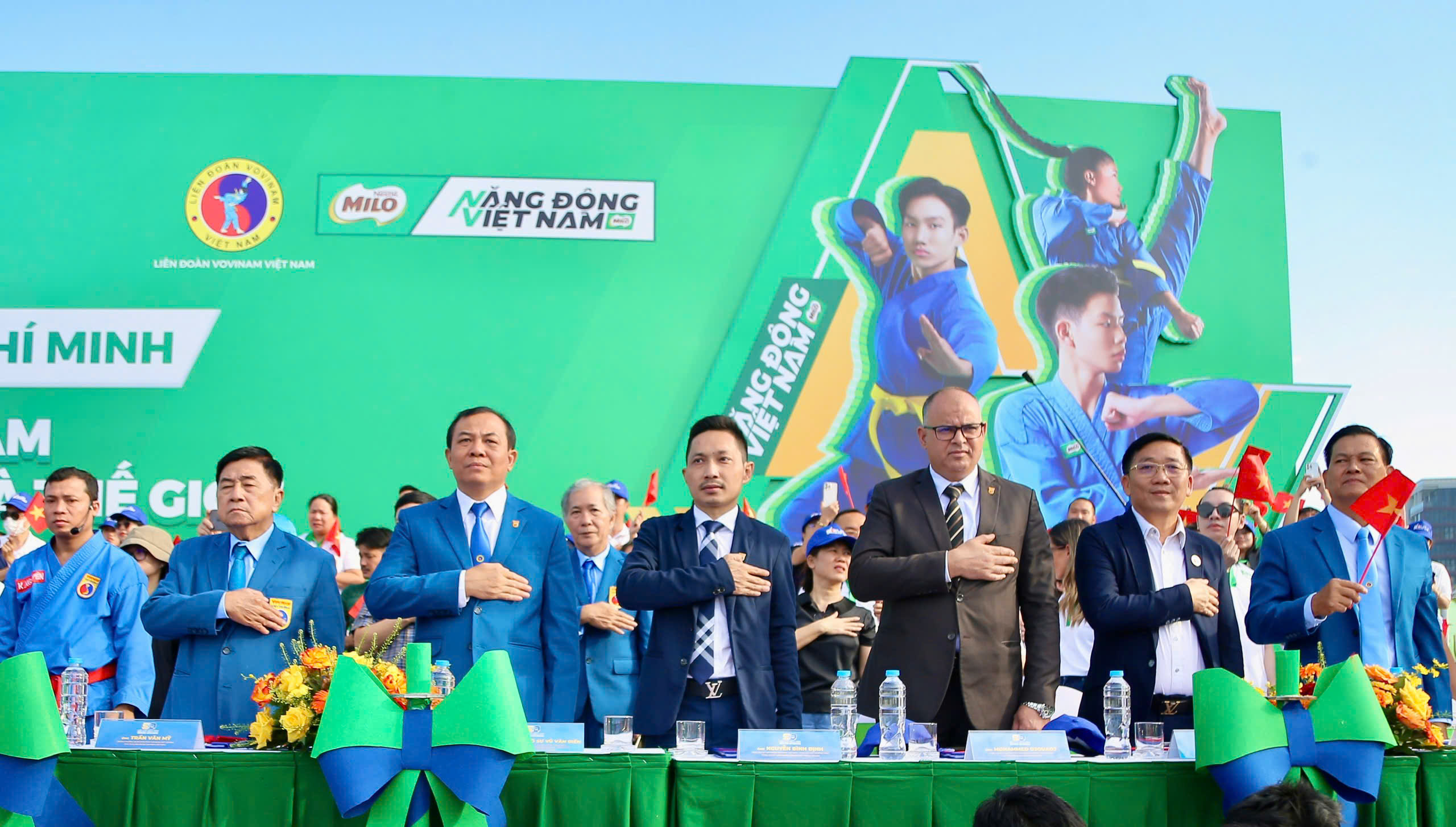 More than 60,000 students in Ho Chi Minh City performed Vovinam martial ...