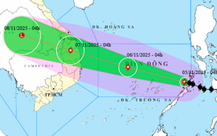 Người dân Quy Nhơn đổ xô mua thực phẩm dự trữ trước bão số 13 - Ảnh 2.