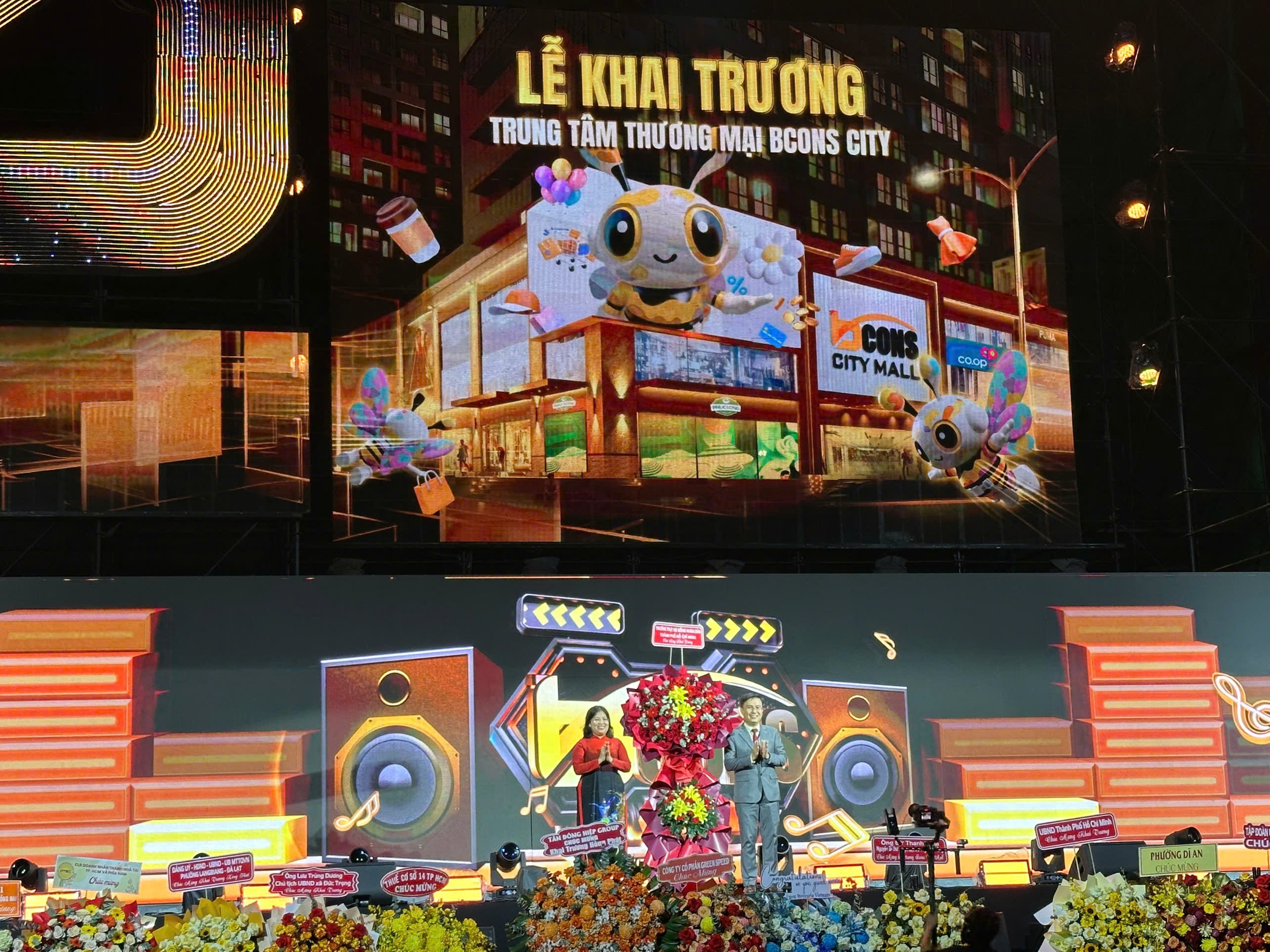 Lãnh đạo TP HCM Tham dự lễ khánh thành Bcons City Mall tại Bình Dương - Ảnh 2.