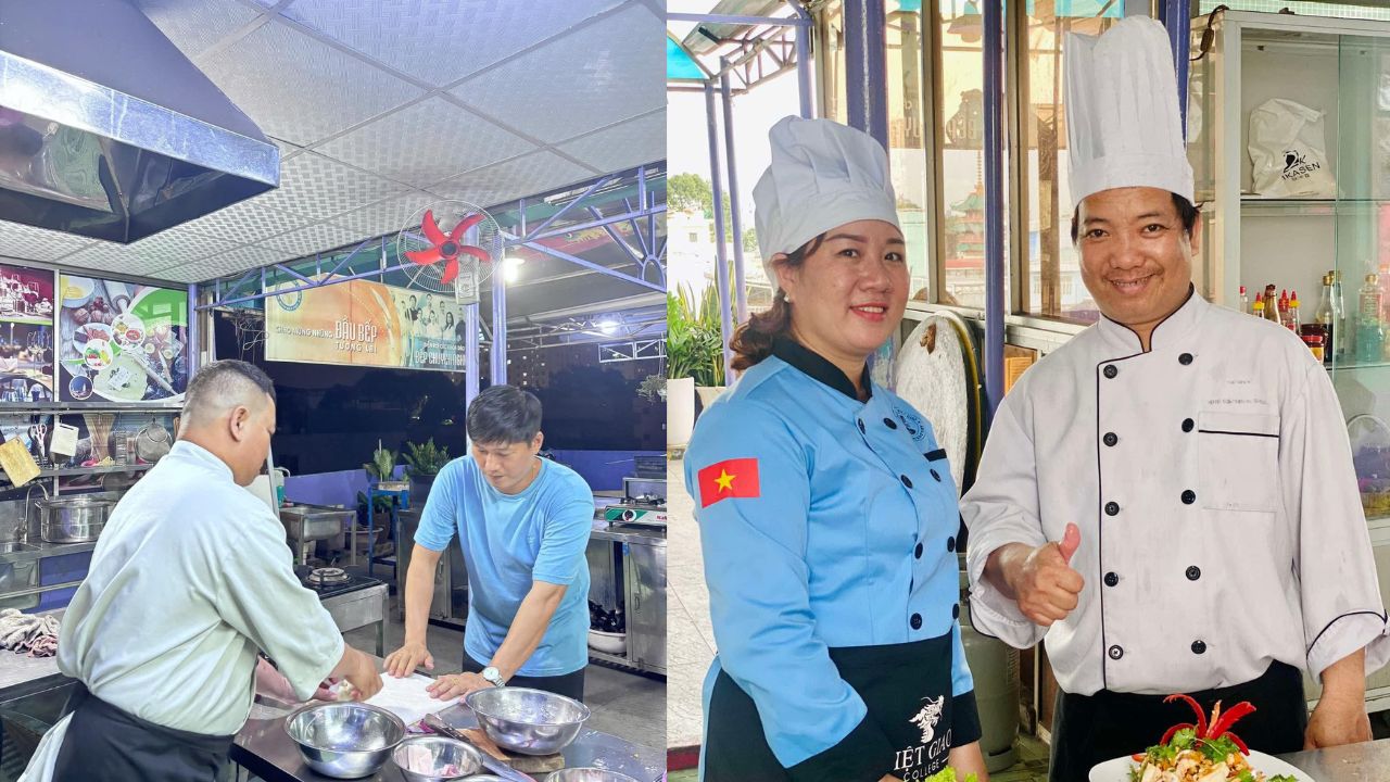 Người mẹ U50 đeo balo đi học, mơ ước khởi nghiệp với bếp chay - Ảnh 4.