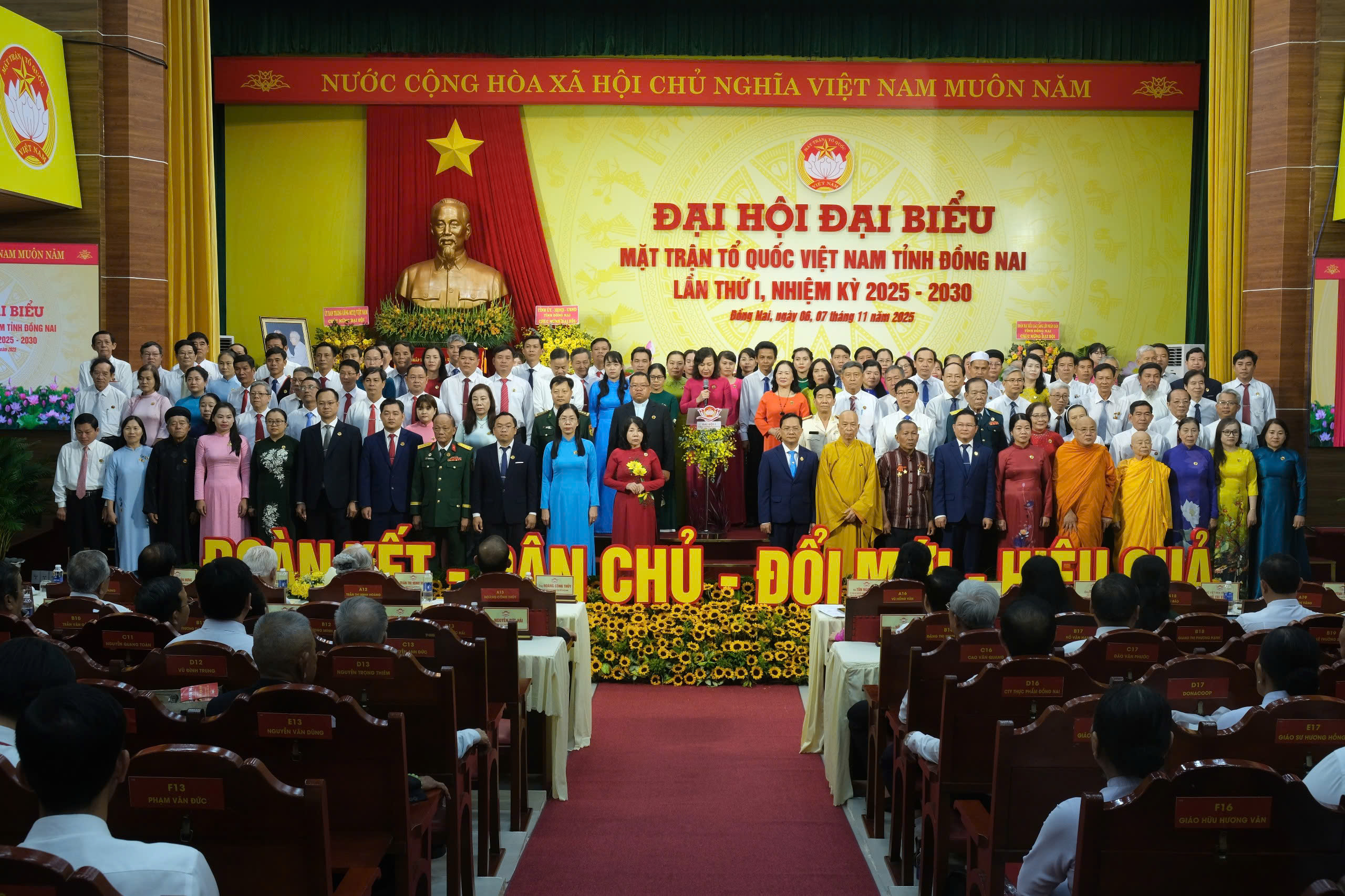 Đại hội MTTQ Việt Nam tỉnh Đồng Nai lần thứ I: Đoàn kết - Dân chủ - Đổi mới - Hiện đại - Ảnh 8.