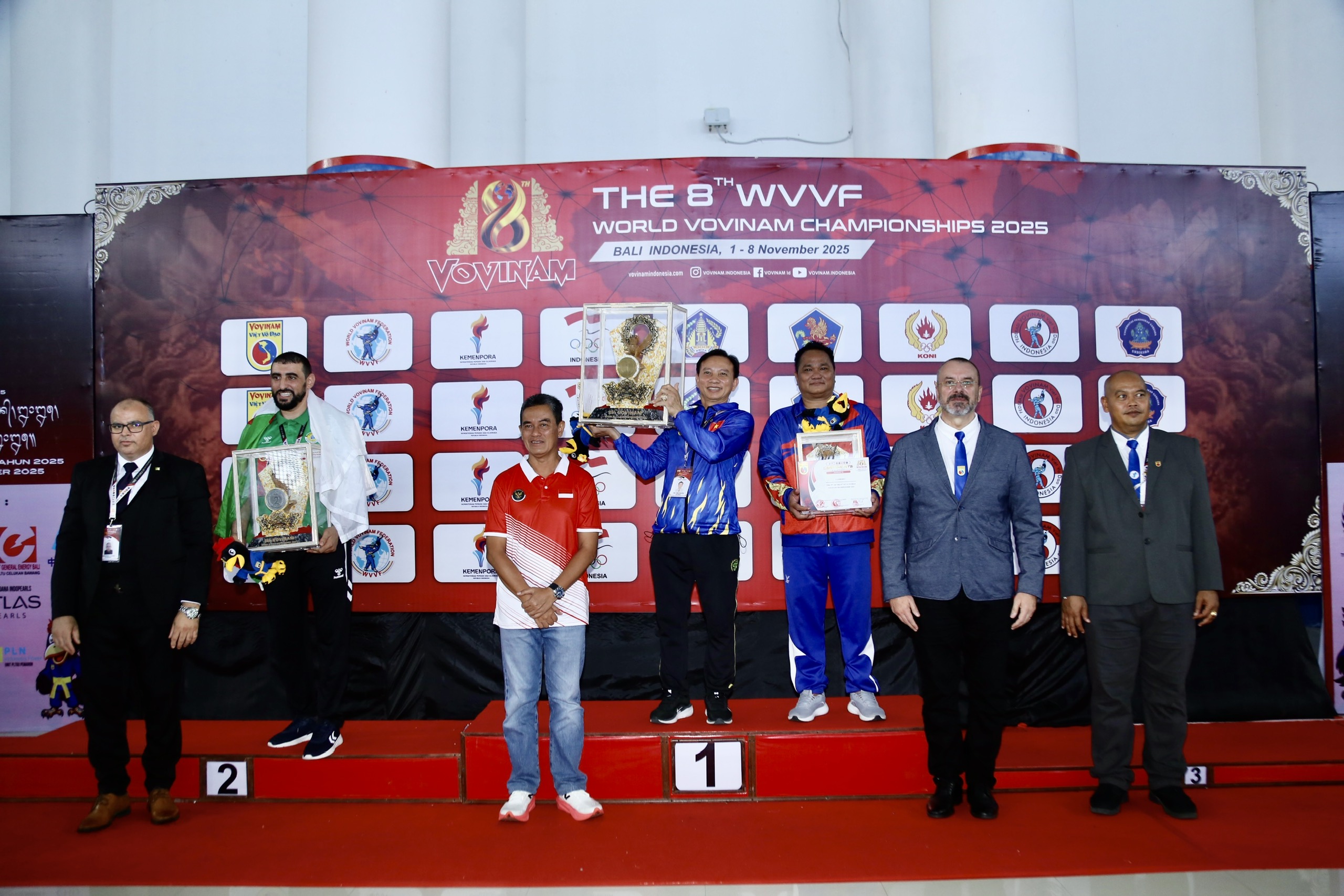 Việt Nam bảo vệ thành công ngôi đầu Giải Vô địch Vovinam Thế giới 2025 - Ảnh 1.