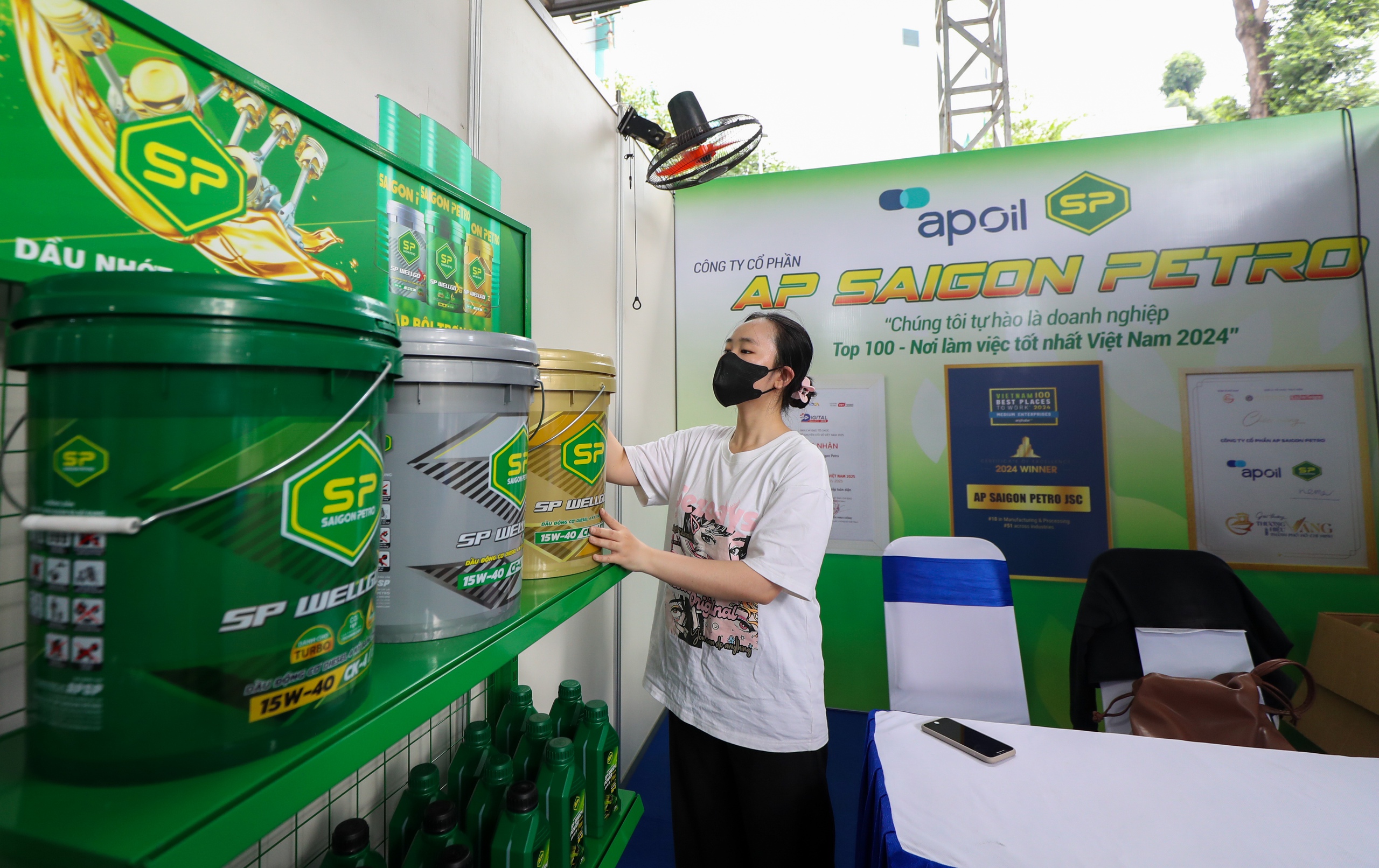 Không khí rộn ràng trước ngày khai mạc Job Link 2025 - Ảnh 10.