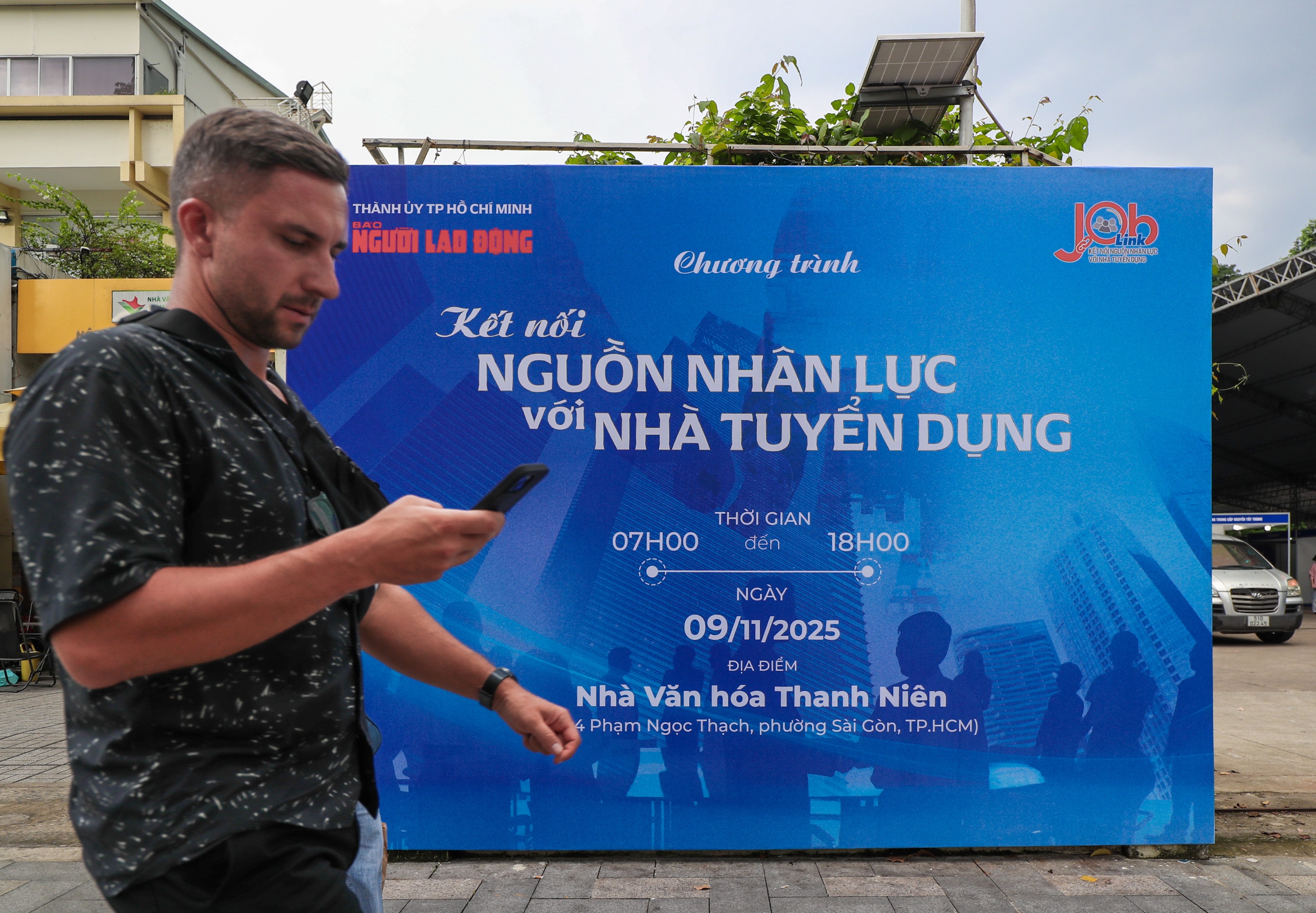 Không khí rộn ràng trước ngày khai mạc Job Link 2025 - Ảnh 13.