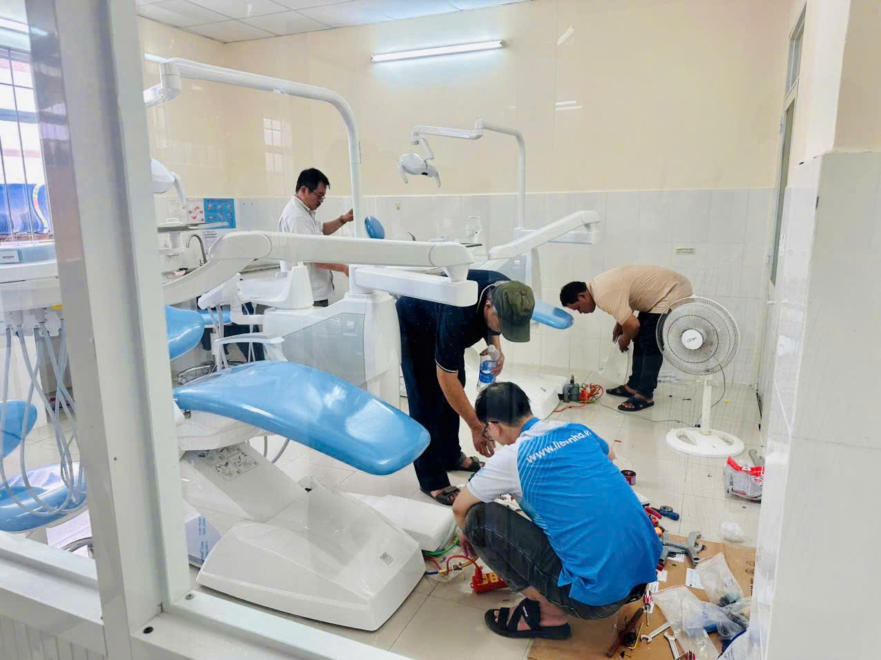 Hình ảnh Bệnh viện Từ Dũ ở Cần Giờ trước 2 ngày hoạt động - Ảnh 2.