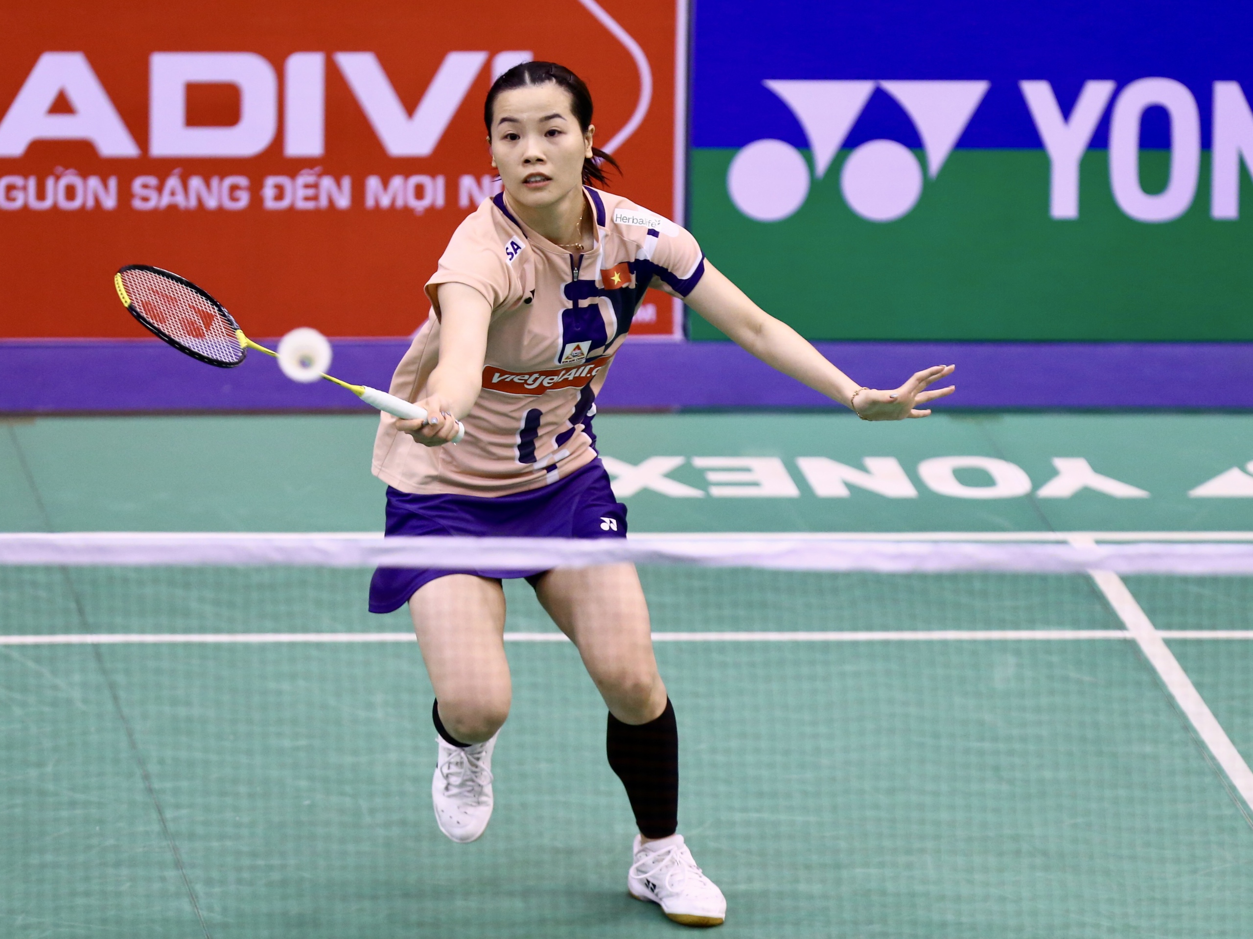 Thuỳ Linh lần thứ 3 trong năm góp mặt ở chung kết Super 300 - Ảnh 1.