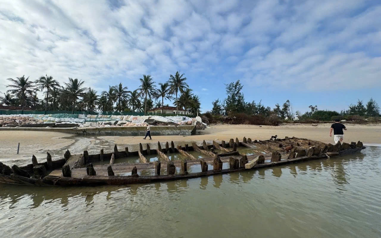 Khảo sát con tàu cổ ở Hội An: Di sản văn hóa quan trọng bị đắm - Ảnh 7.
