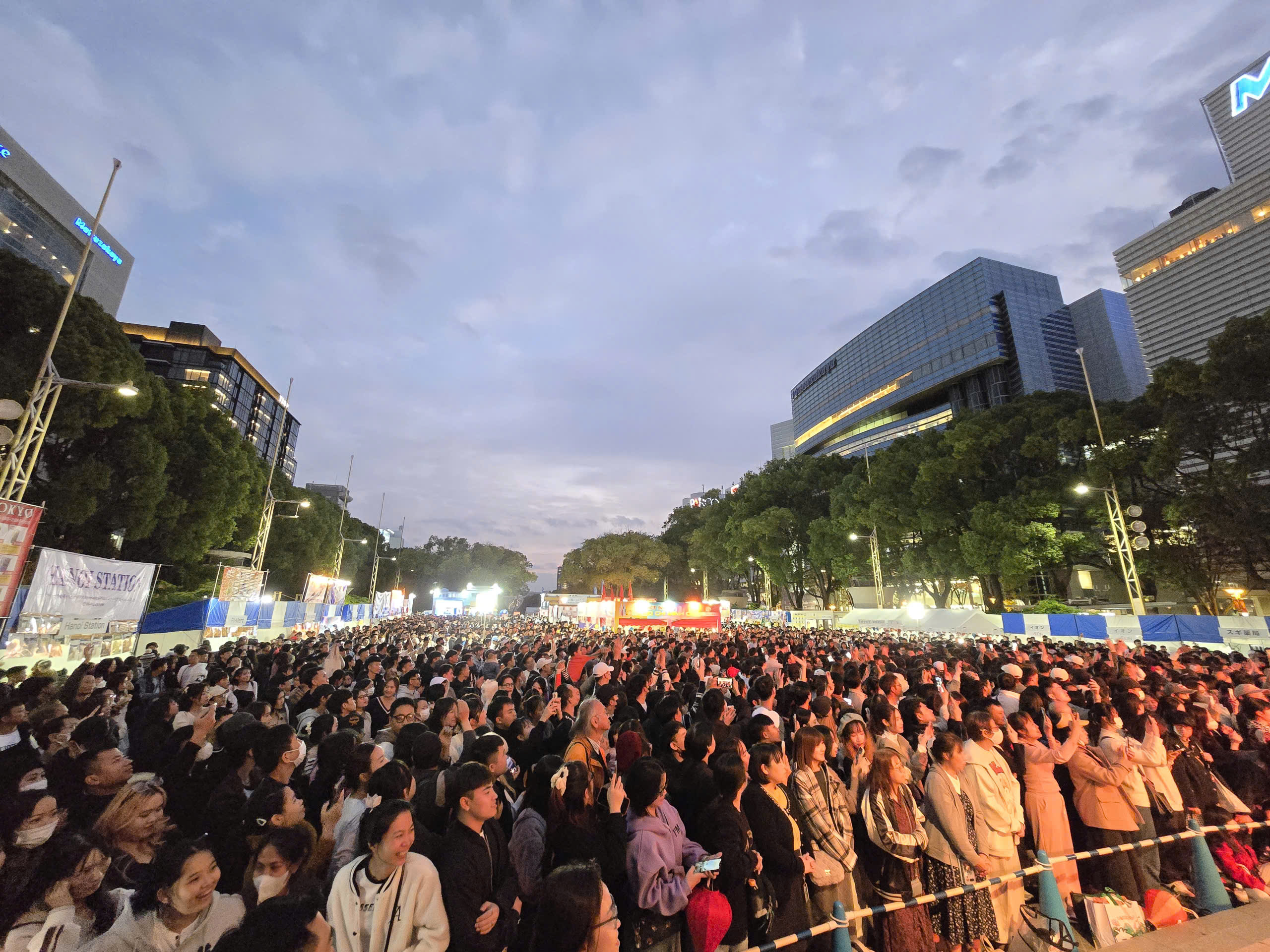 Đông Hùng, Võ Hạ Trâm hội ngộ tại Lễ hội Việt Nam - TP HCM ở Nhật Bản - Ảnh 3.