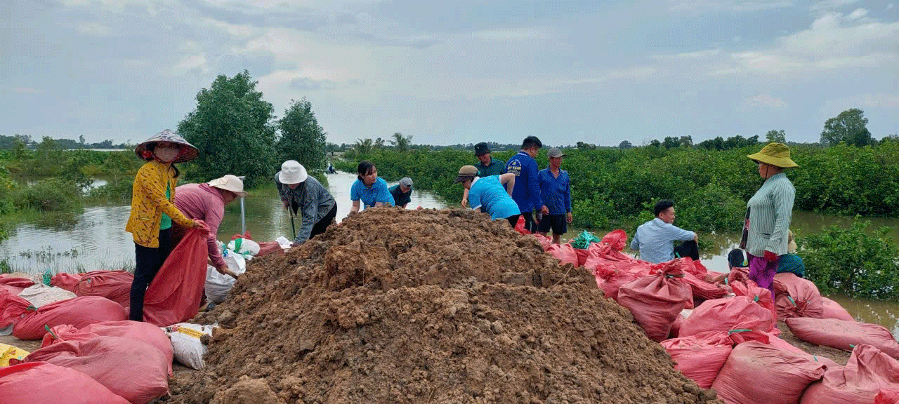 Khẩn trương ứng phó mưa lũ, triều cường - Ảnh 2.