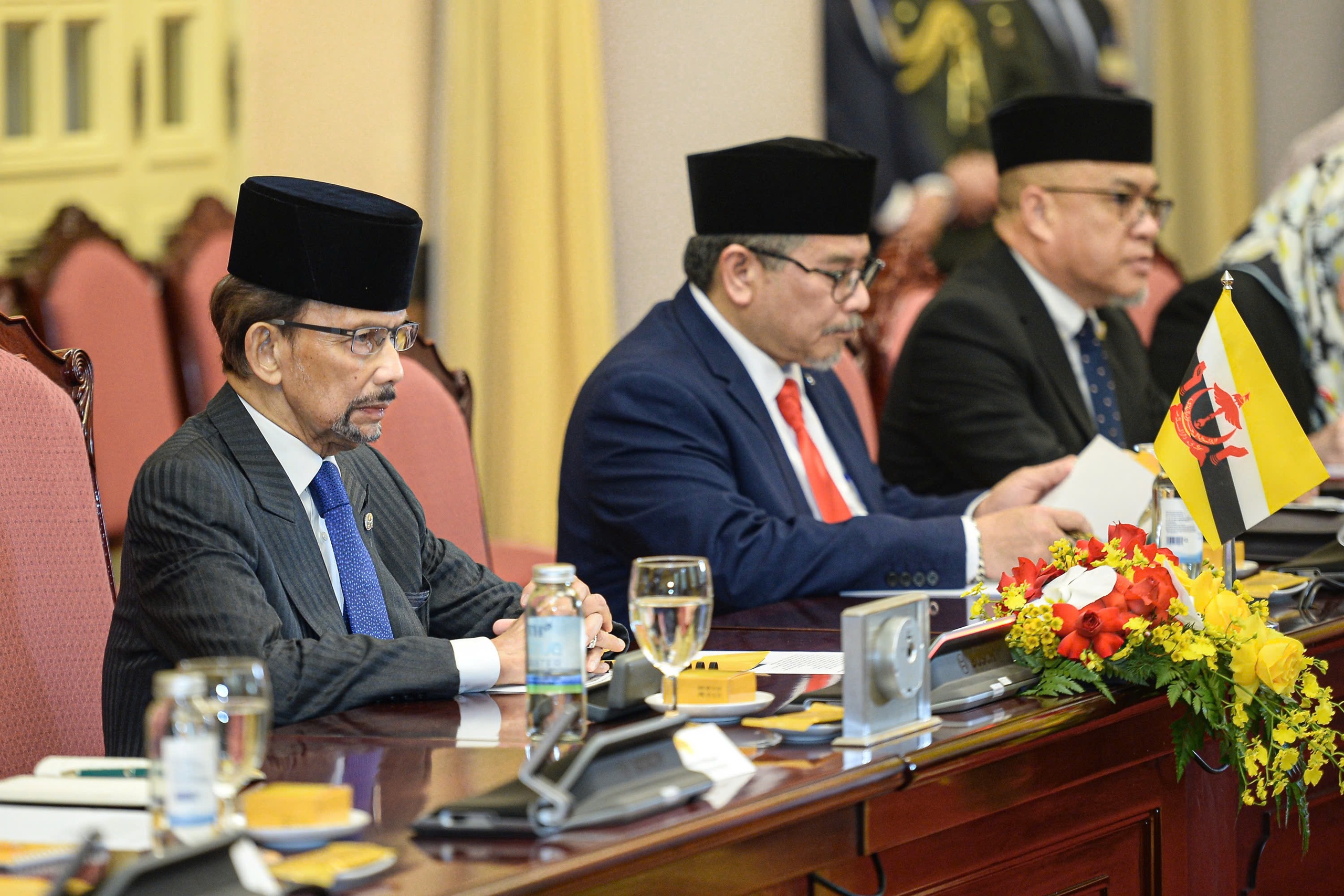 Chủ tịch nước Lương Cường chủ trì lễ đón chính thức Quốc vương Brunei - Ảnh 12.