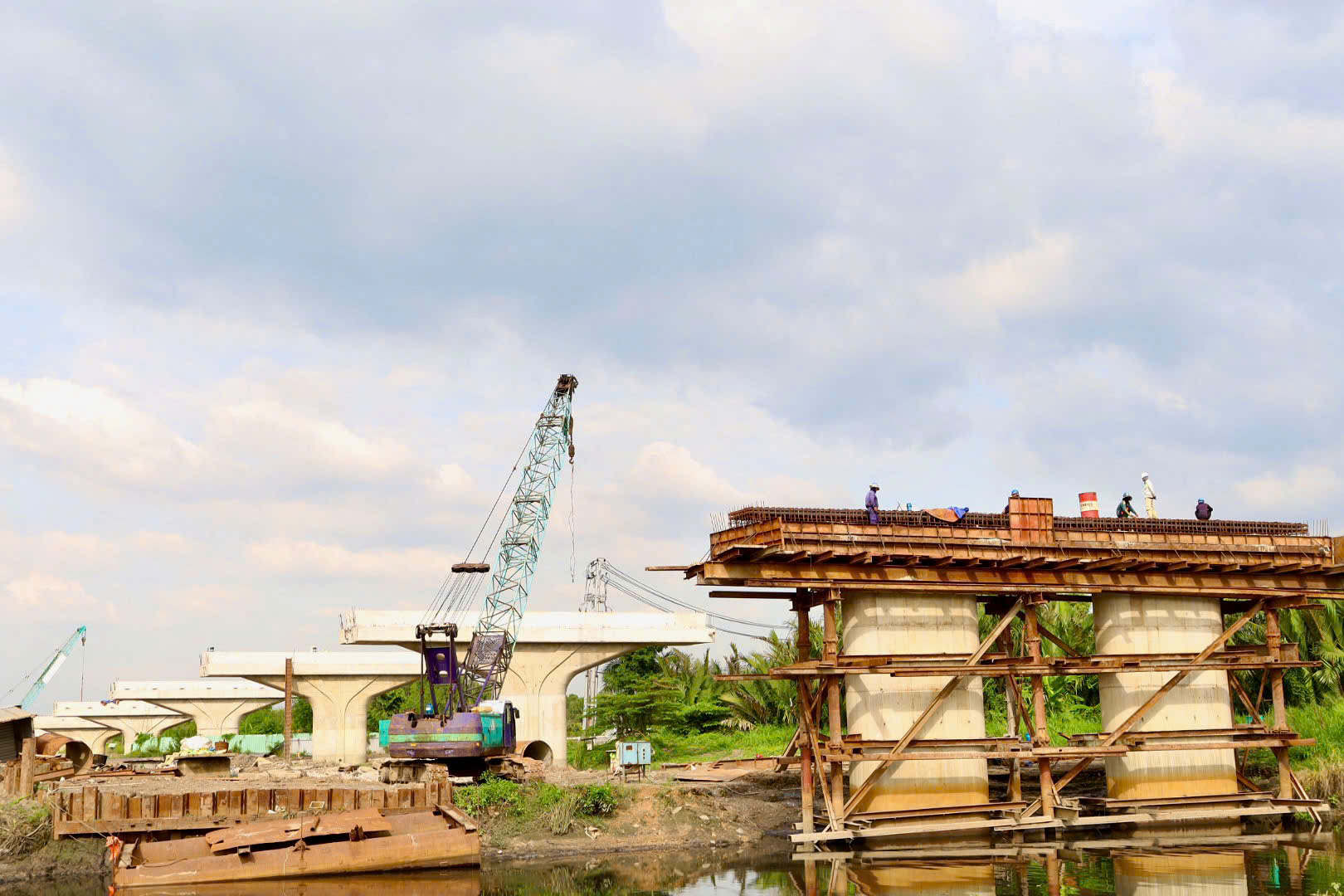 Vành đai 3: 10-2-2026 phải thông xe kỹ thuật cầu Bình Gởi, Trần Đại Nghĩa - Ảnh 7.