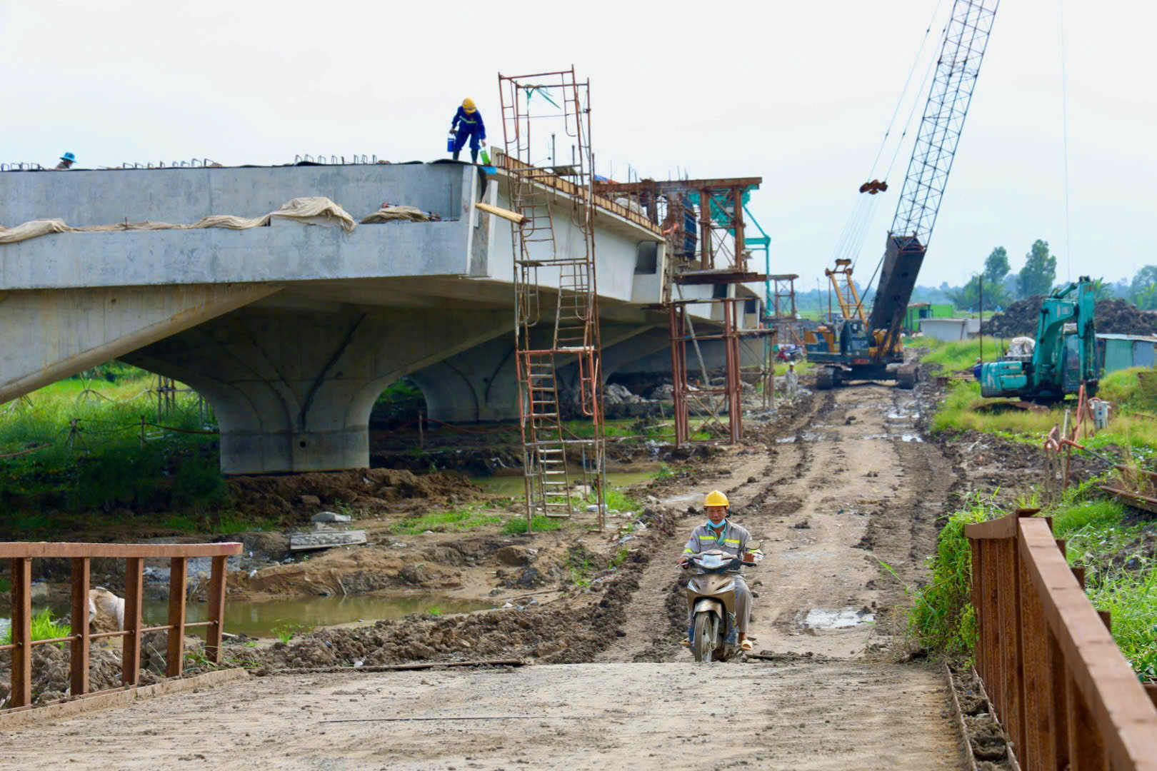 Vành đai 3: 10-2-2026 phải thông xe kỹ thuật cầu Bình Gởi, Trần Đại Nghĩa - Ảnh 16.