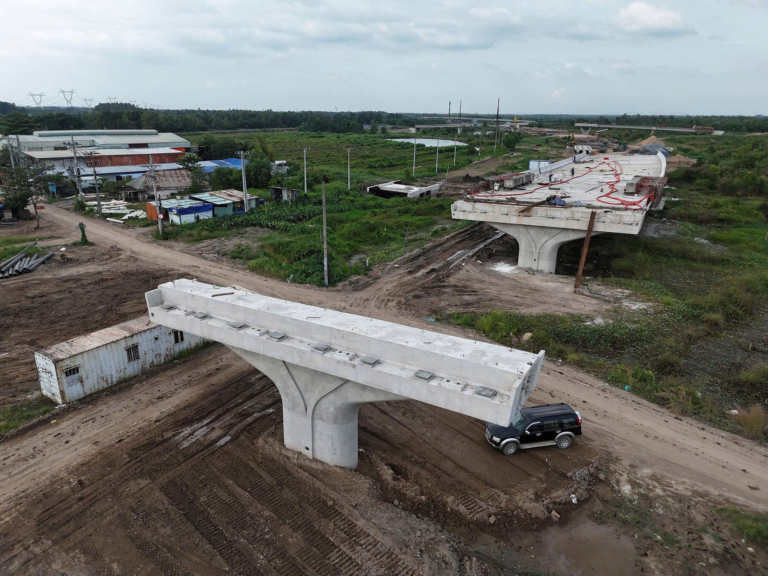 Vành đai 3: 10-2-2026 phải thông xe kỹ thuật cầu Bình Gởi, Trần Đại Nghĩa - Ảnh 3.