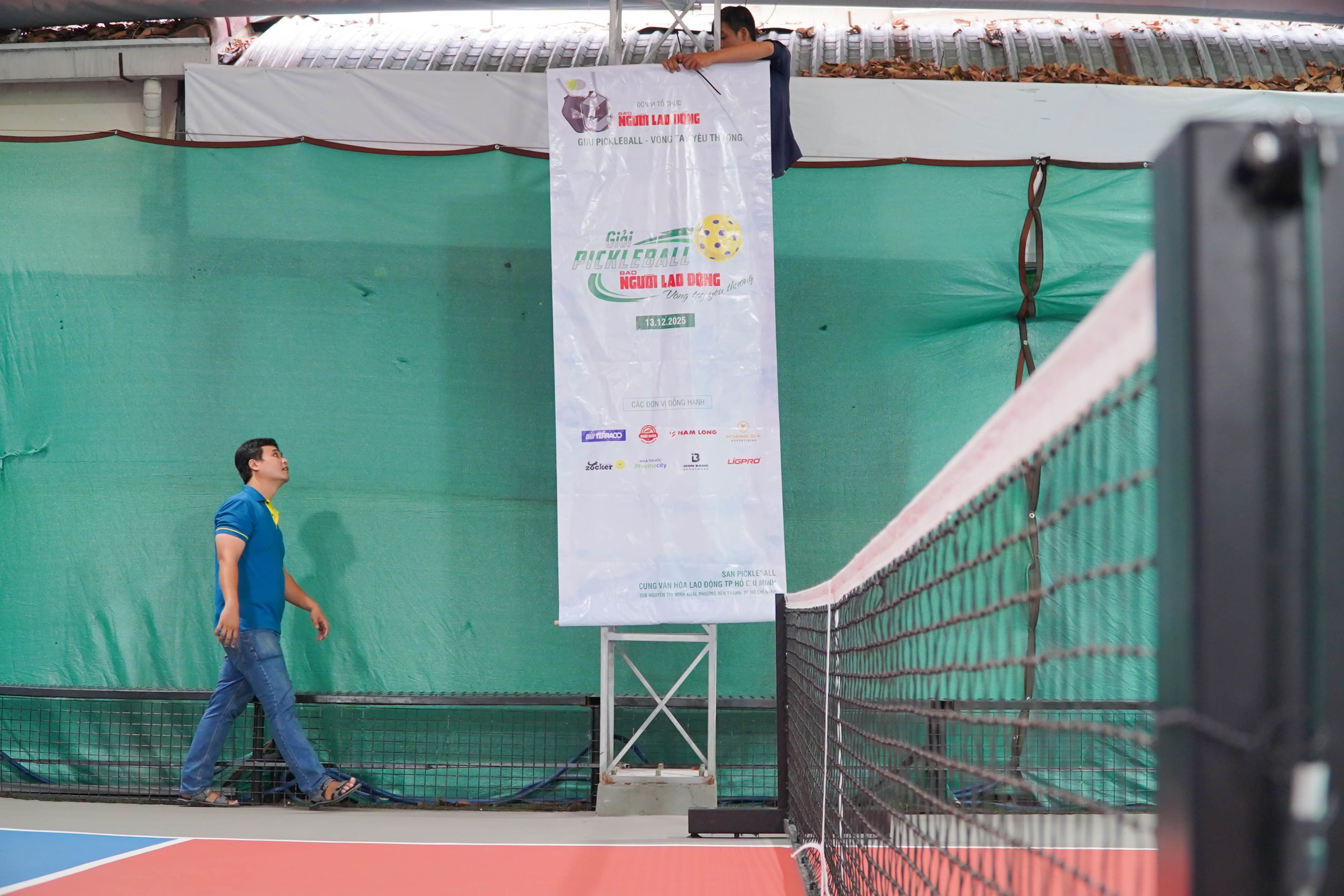 Giải Pickleball "Vòng tay yêu thương" sẵn sàng khởi tranh - Ảnh 1.