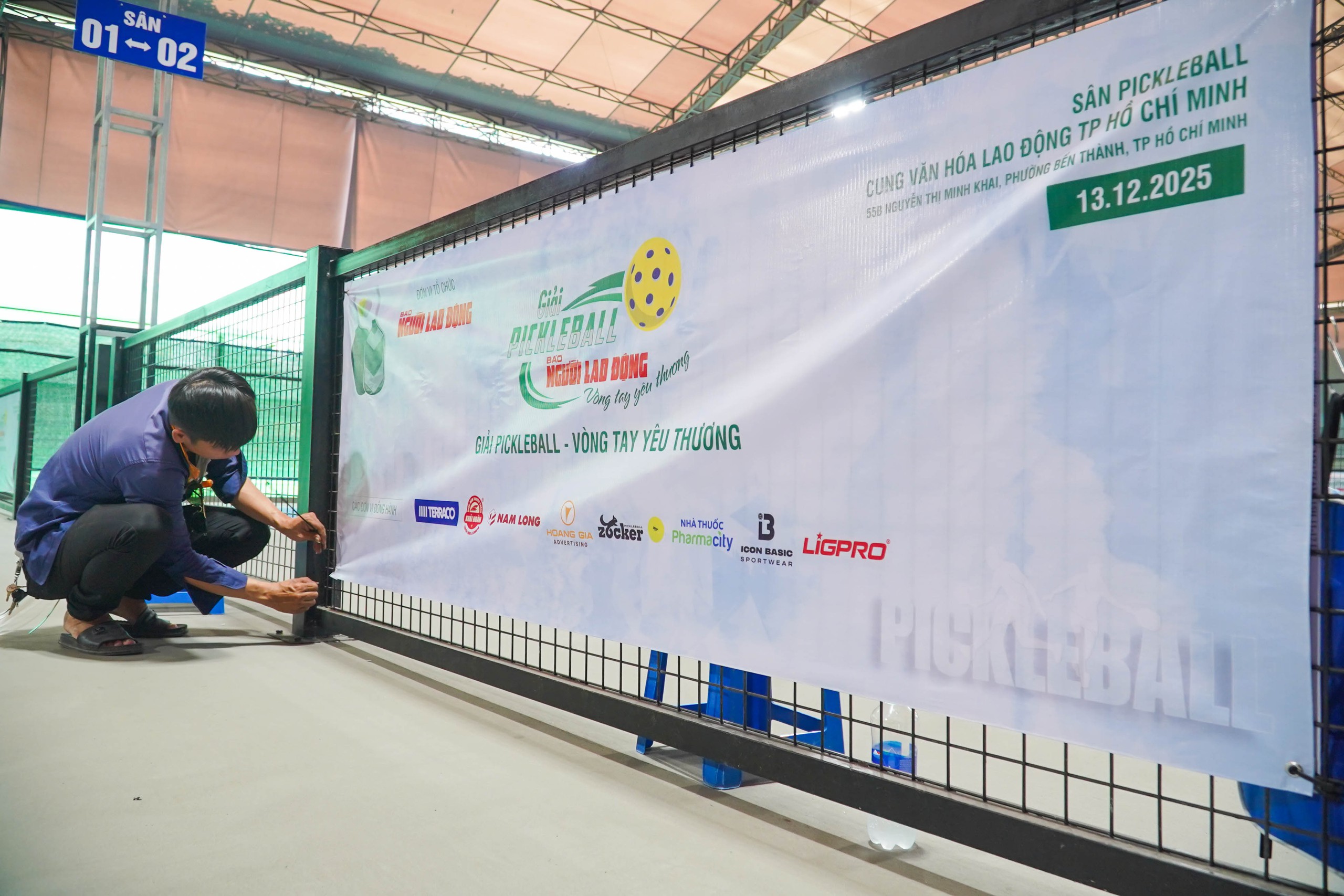 Giải Pickleball "Vòng tay yêu thương" sẵn sàng khởi tranh - Ảnh 6.