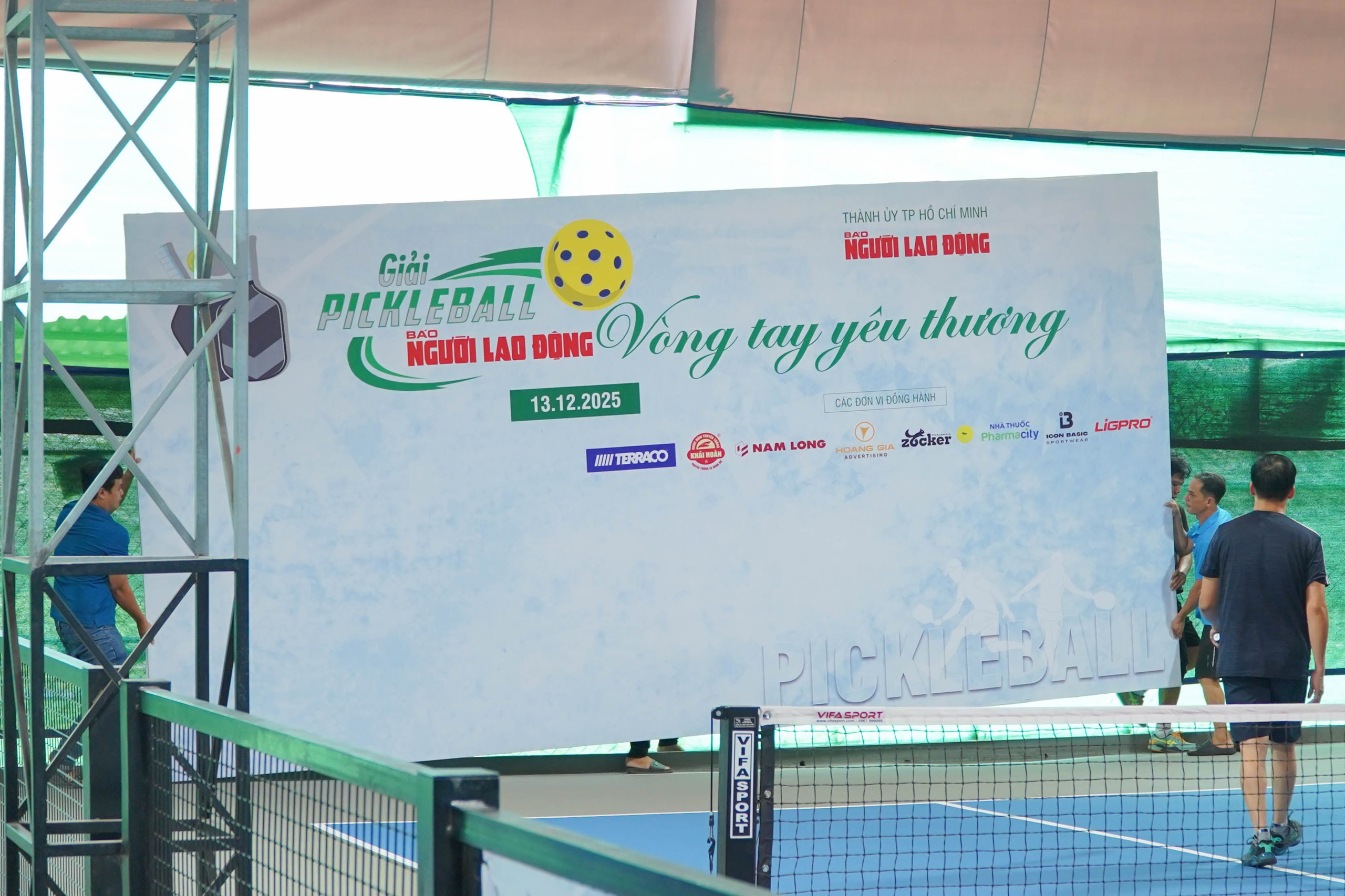 Giải Pickleball "Vòng tay yêu thương" sẵn sàng khởi tranh - Ảnh 4.