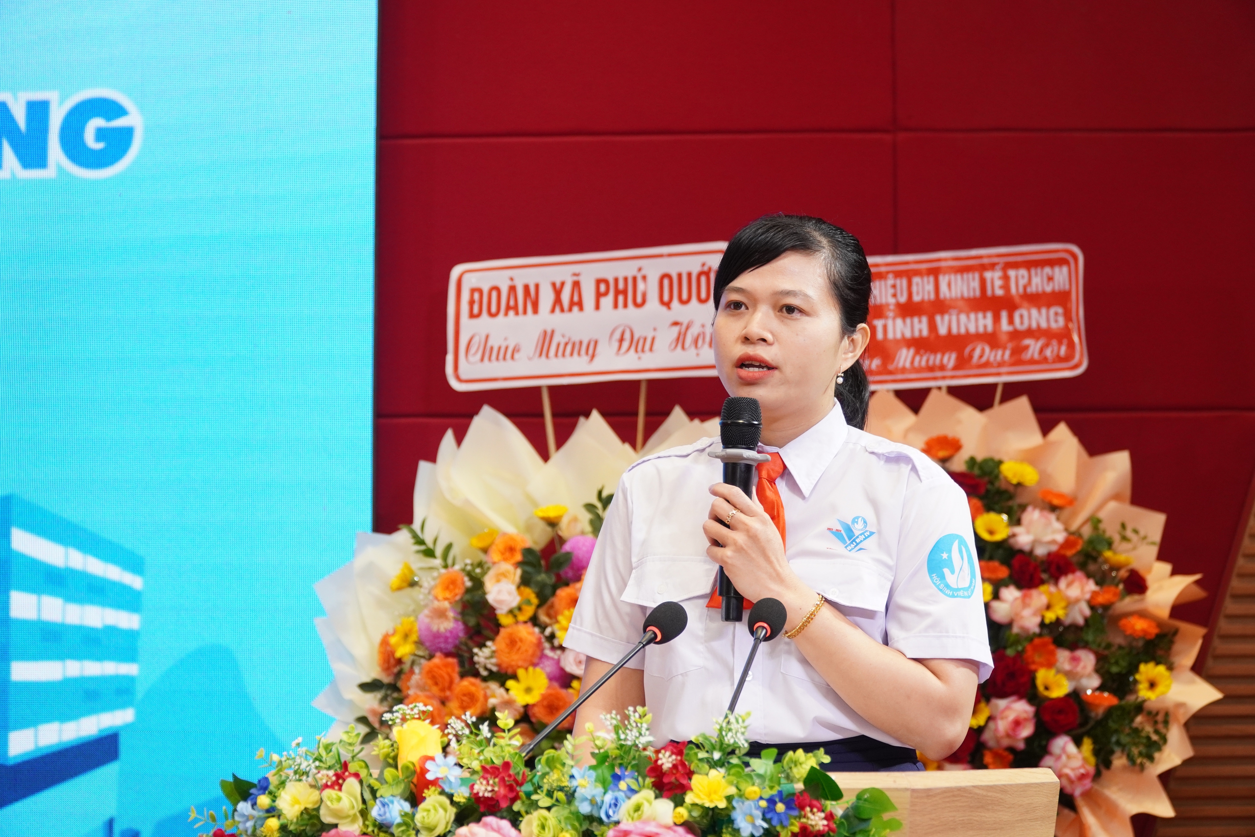 Đồng chí Thái Thị Hiền tái đắc cử Chủ tịch Hội Sinh viên Trường Đại học Cửu Long - Ảnh 3.