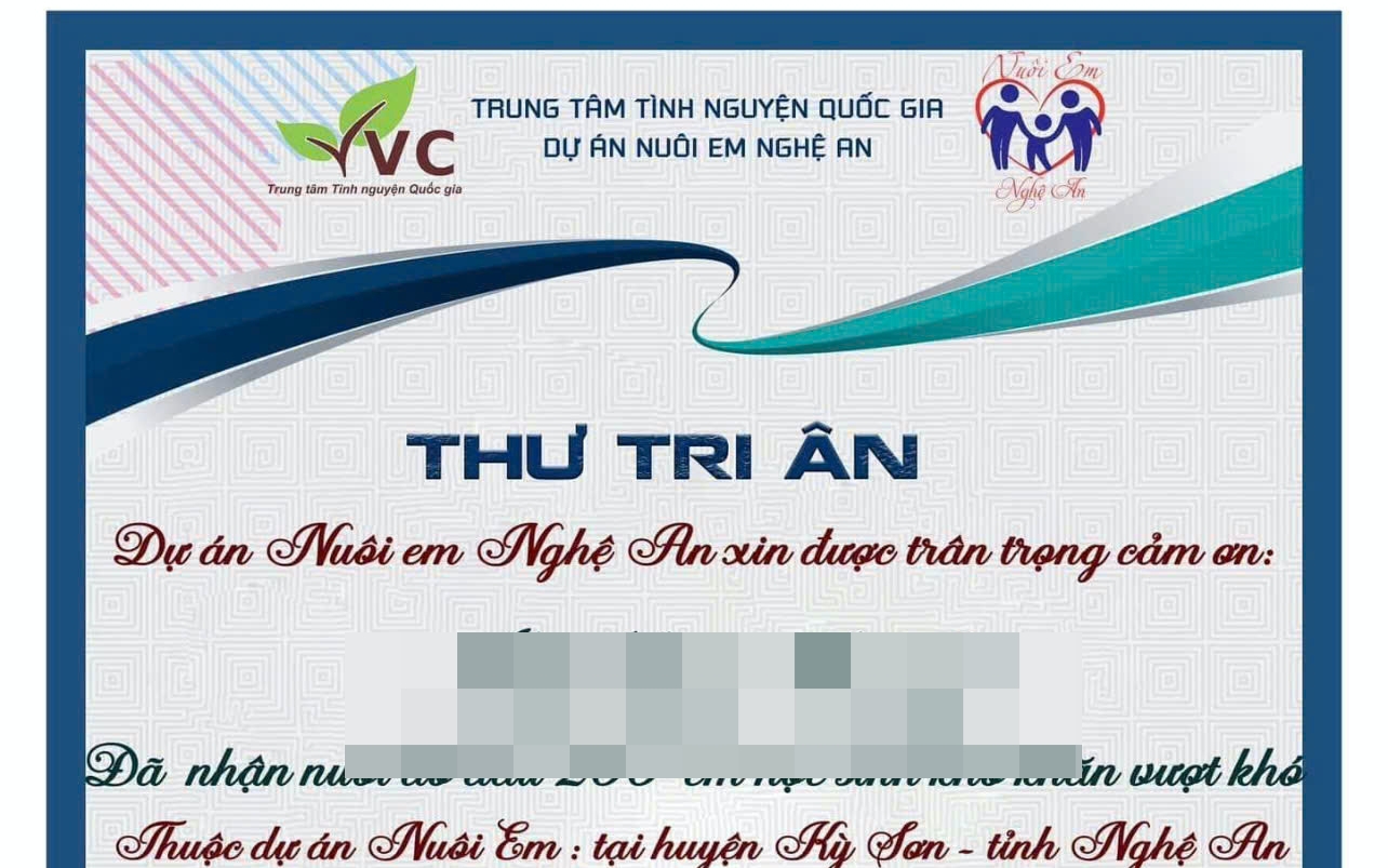 Dự án “Nuôi em - Nghệ An”: Thực hiện trực tiếp không qua Sở GD&ĐT - Ảnh 2.