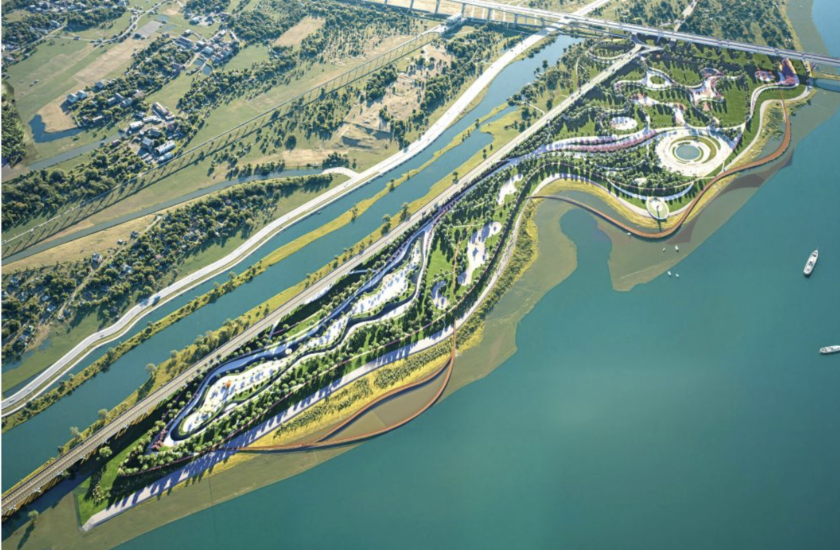 Sắp khởi công dự án Trục đại lộ cảnh quan sông Hồng 855.000 tỉ đồng - Ảnh 1.