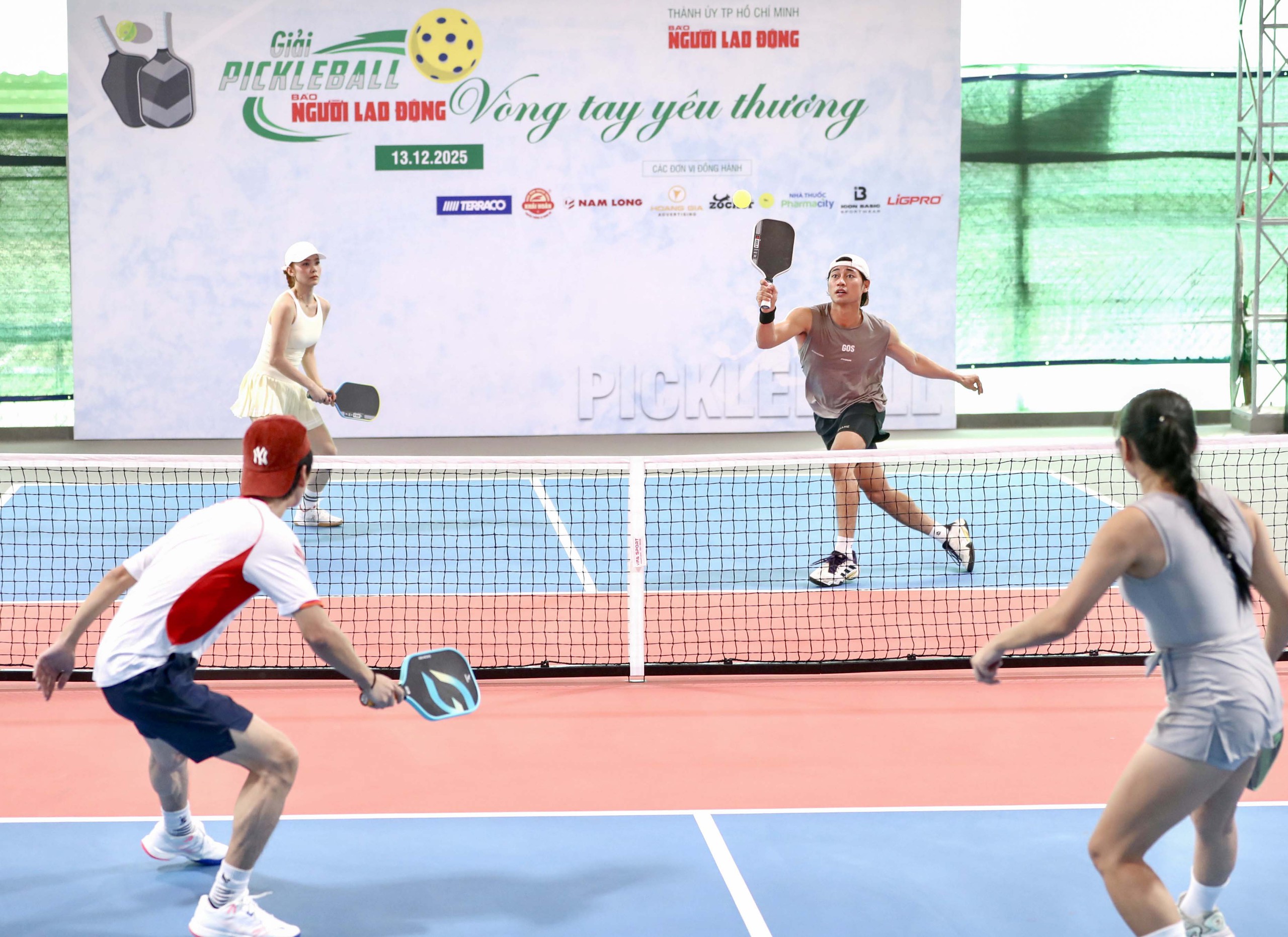 Những khoảnh khắc đẹp tại giải Pickleball