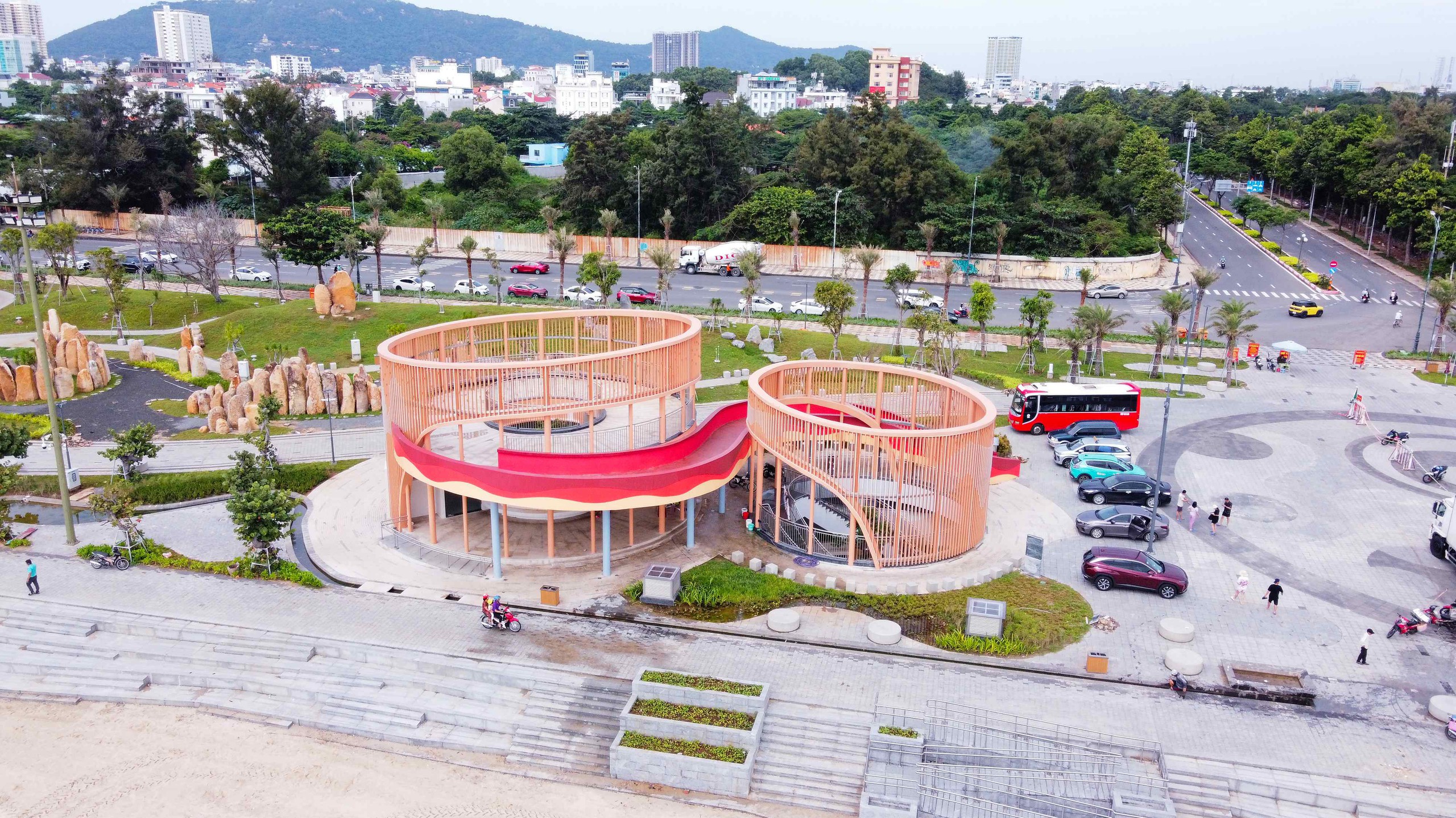 Cận cảnh công viên Vũng Tàu hơn 1 . 000 Tỉ đồng trước ngày khánh thành - Ảnh 5. Cận cảnh công viên Vũng Tàu hơn 1 . 000 Tỉ đồng trước ngày khánh thành - Ảnh 5.