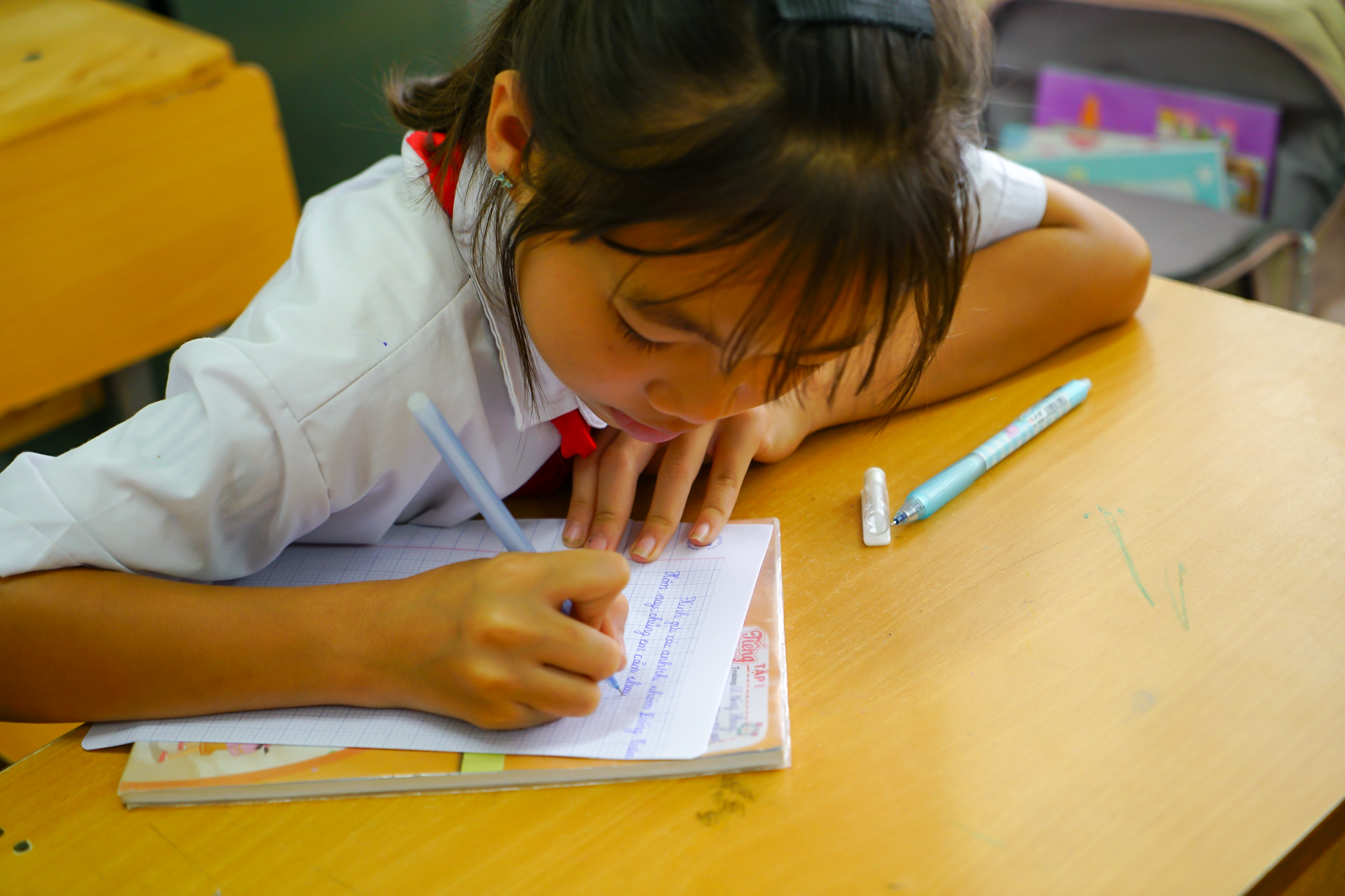 Lá thư xúc động của học sinh vùng cao gửi đến