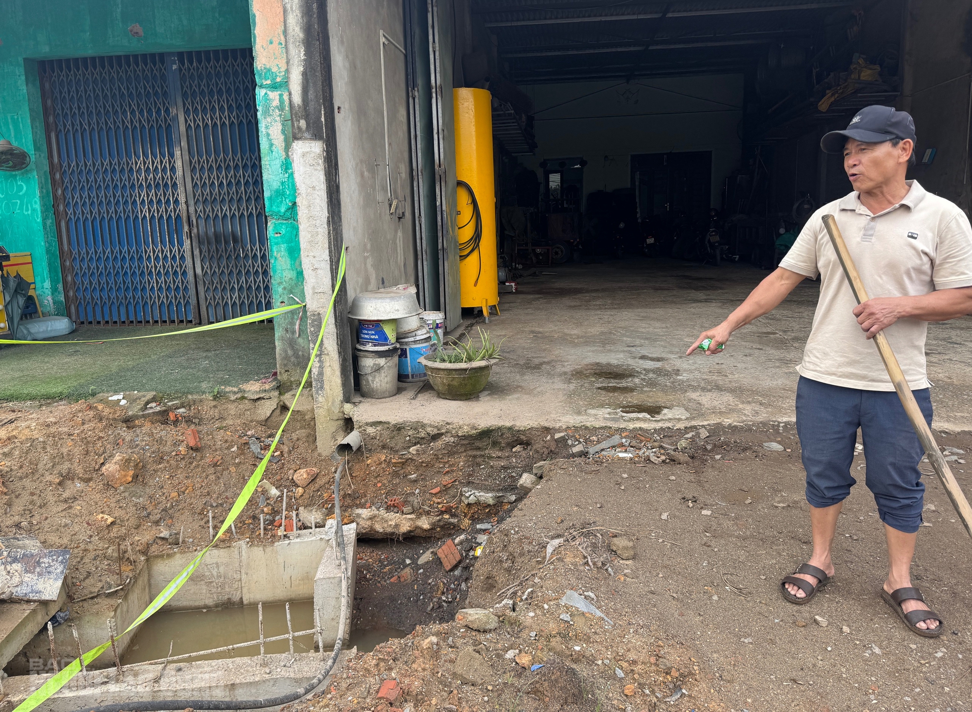 Cận cảnh tiến độ dự án hàng nghìn tỉ trên Quốc lộ 14B Đà Nẵng thi công chậm chạp - Ảnh 4. Cận cảnh tiến độ dự án hàng nghìn tỉ trên Quốc lộ 14B Đà Nẵng thi công chậm chạp - Ảnh 4.