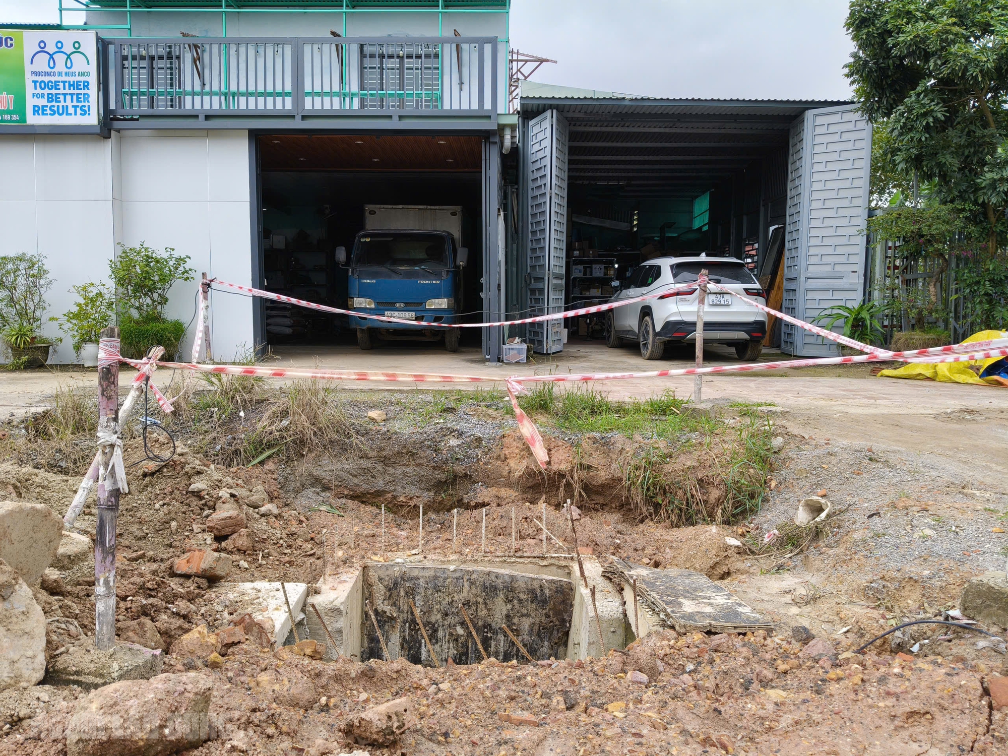 Cận cảnh tiến độ dự án hàng nghìn tỉ trên Quốc lộ 14B Đà Nẵng thi công chậm chạp - Ảnh 8. Cận cảnh tiến độ dự án hàng nghìn tỉ trên Quốc lộ 14B Đà Nẵng thi công chậm chạp - Ảnh 8.