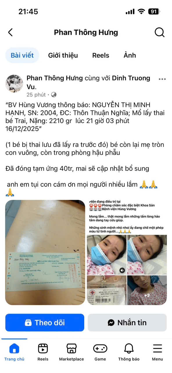Bệnh viện Hùng Vương cảnh báo - Ảnh 1.