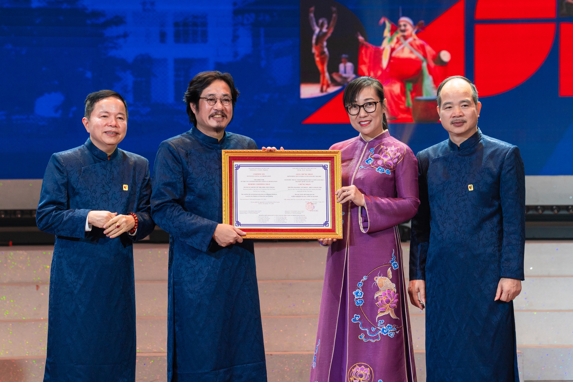 Trường Đại học Sân khấu – Điện ảnh Hà Nội: 45 năm bền bỉ vun đắp "cái nôi" của nghệ thuật Việt - Ảnh 1.