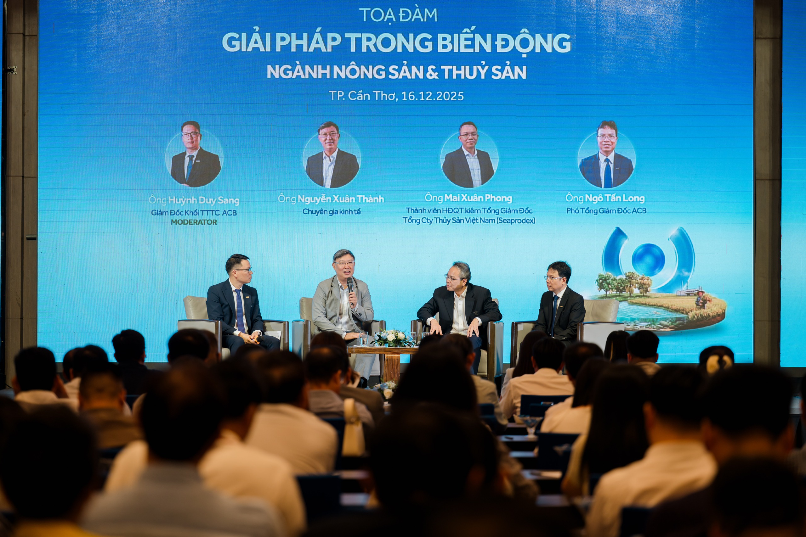 ACB kết nối chuyên gia và doanh nghiệp nông - thủy sản - Ảnh 1.