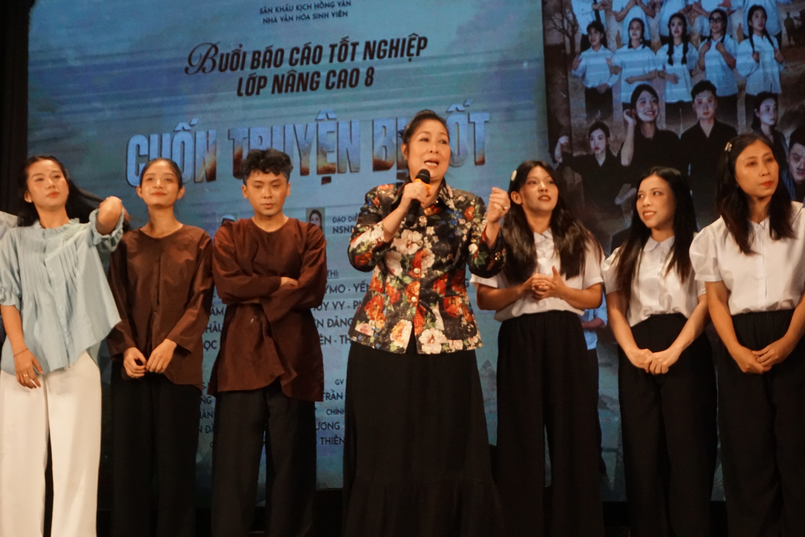 NSND Hồng Vân dựng kịch từ tác phẩm văn học của nhà văn Nguyễn Tất Thọ - Ảnh 2.