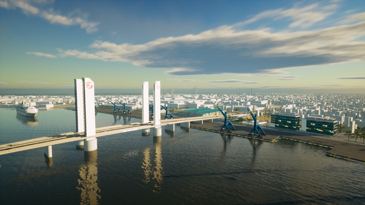 Phương án tĩnh không cầu Thủ Thiêm 4 gắn với quy hoạch cảng - Ảnh 1.