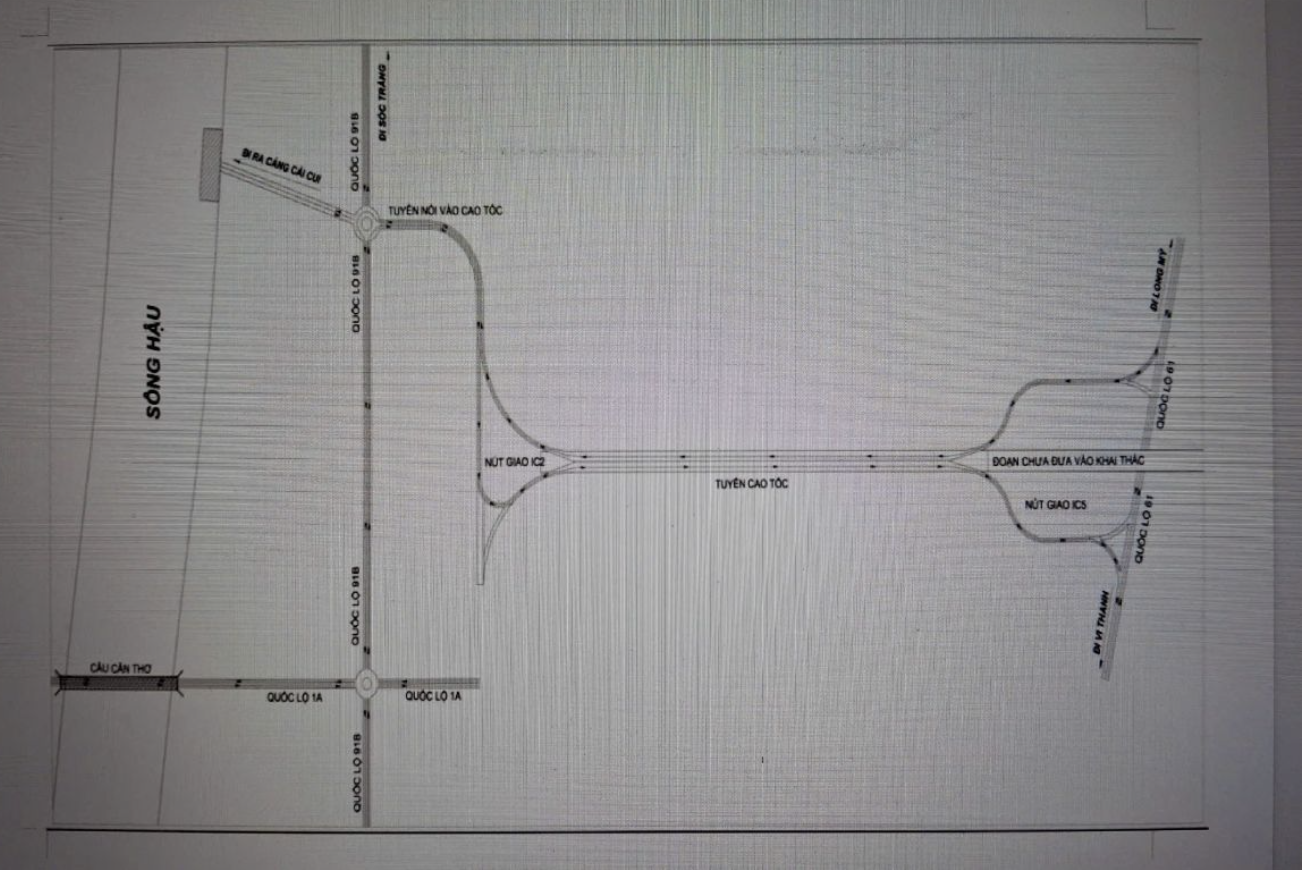 Lưu ý tốc độ các phương tiện lưu thông vào đoạn cao tốc Cần Thơ - Hậu Giang từ ngày 20-12 - Ảnh 3. Lưu ý tốc độ các phương tiện lưu thông vào đoạn cao tốc Cần Thơ - Hậu Giang từ ngày 20-12 - Ảnh 3.