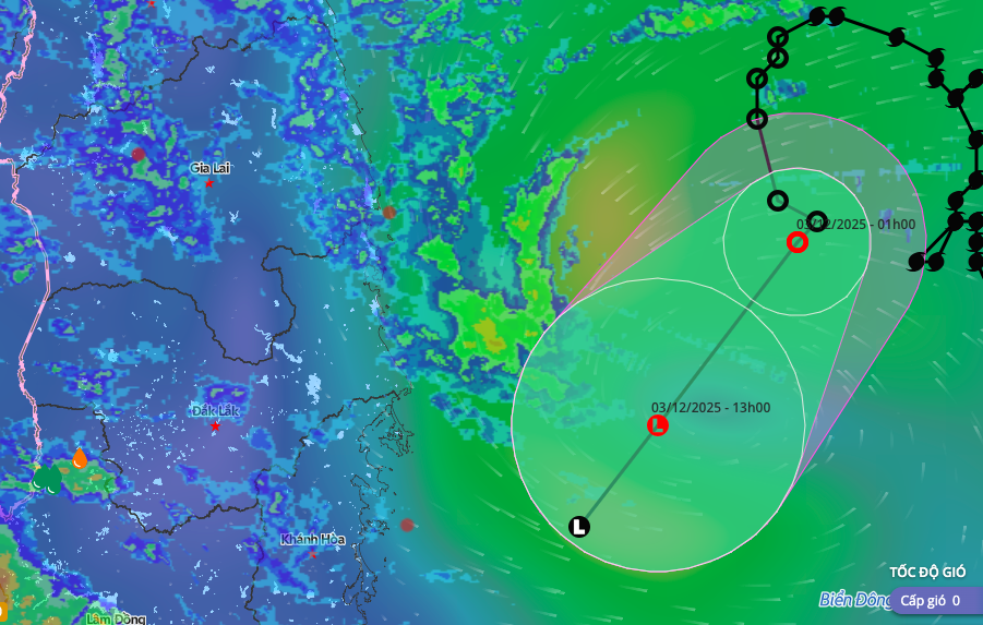 Áp thấp nhiệt đới suy yếu , miền Trung sẽ có mưa lớn trong những ngày tới - Ảnh 1.