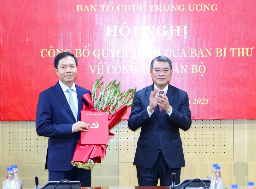 Bổ nhiệm Trợ lý Thủ tướng làm Phó trưởng Ban Tổ chức Trung ương - Ảnh 1.