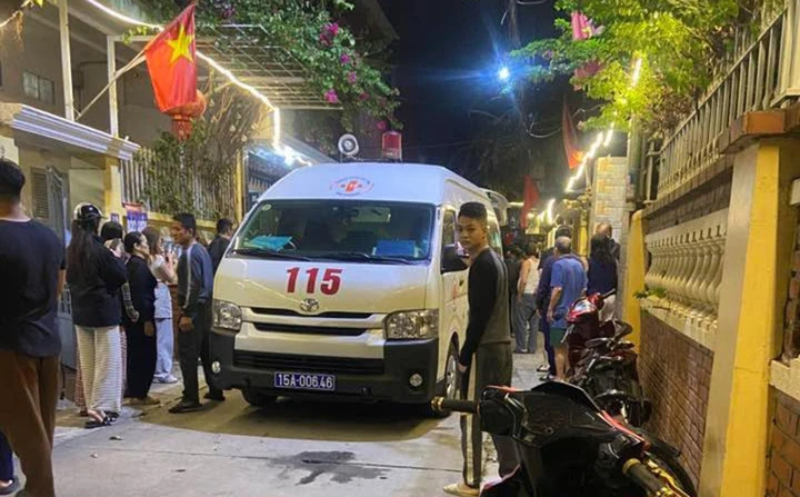 Nổ lớn tại nhà trọ Hải Phòng khiến 2 người bị thương nặng - Ảnh 1.