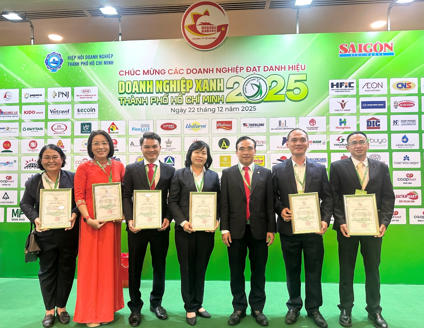 Saigon Co.op v&agrave; 21 đơn vị th&agrave;nh vi&ecirc;n được vinh danh Doanh nghiệp xanh TP HCM 2025 - Ảnh 3.