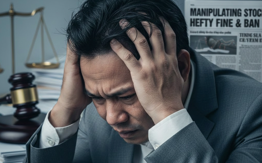 &Ocirc;ng Tống Anh Linh bị phạt 1 , 5 tỉ đồng v&igrave; thao t&uacute;ng chứng kho&aacute;n AAT - Ảnh 1.