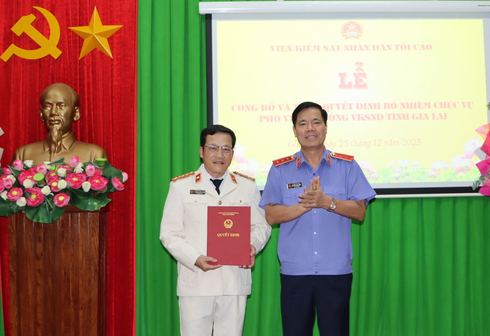 Ông Nguyễn Quốc Doanh được bổ nhiệm giữ chức Phó Viện trưởng VKSND tỉnh Gia Lai - Ảnh 1.