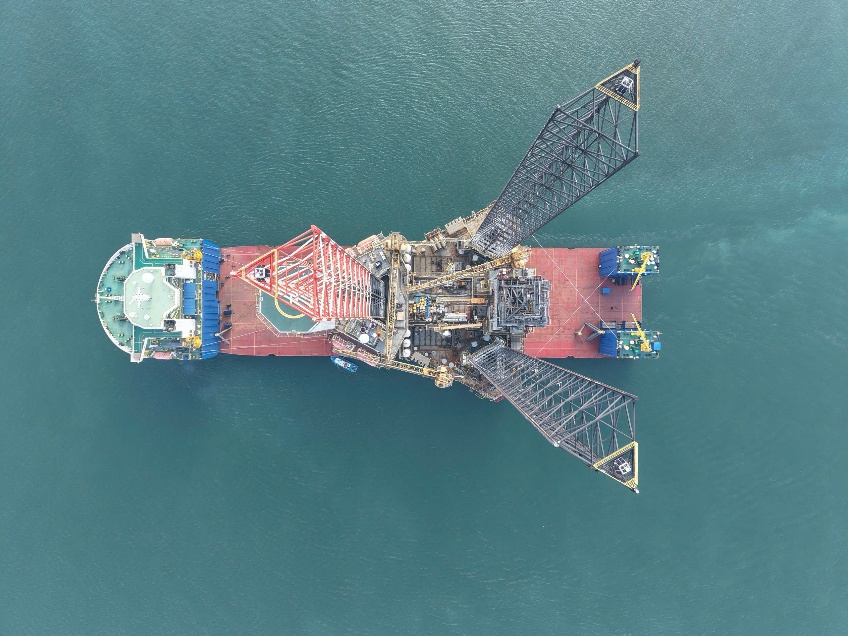 Giàn khoan PV DRILLING IX về đến Vũng Tàu sau khi vượt 12.855,6 hải lý - Ảnh 2.