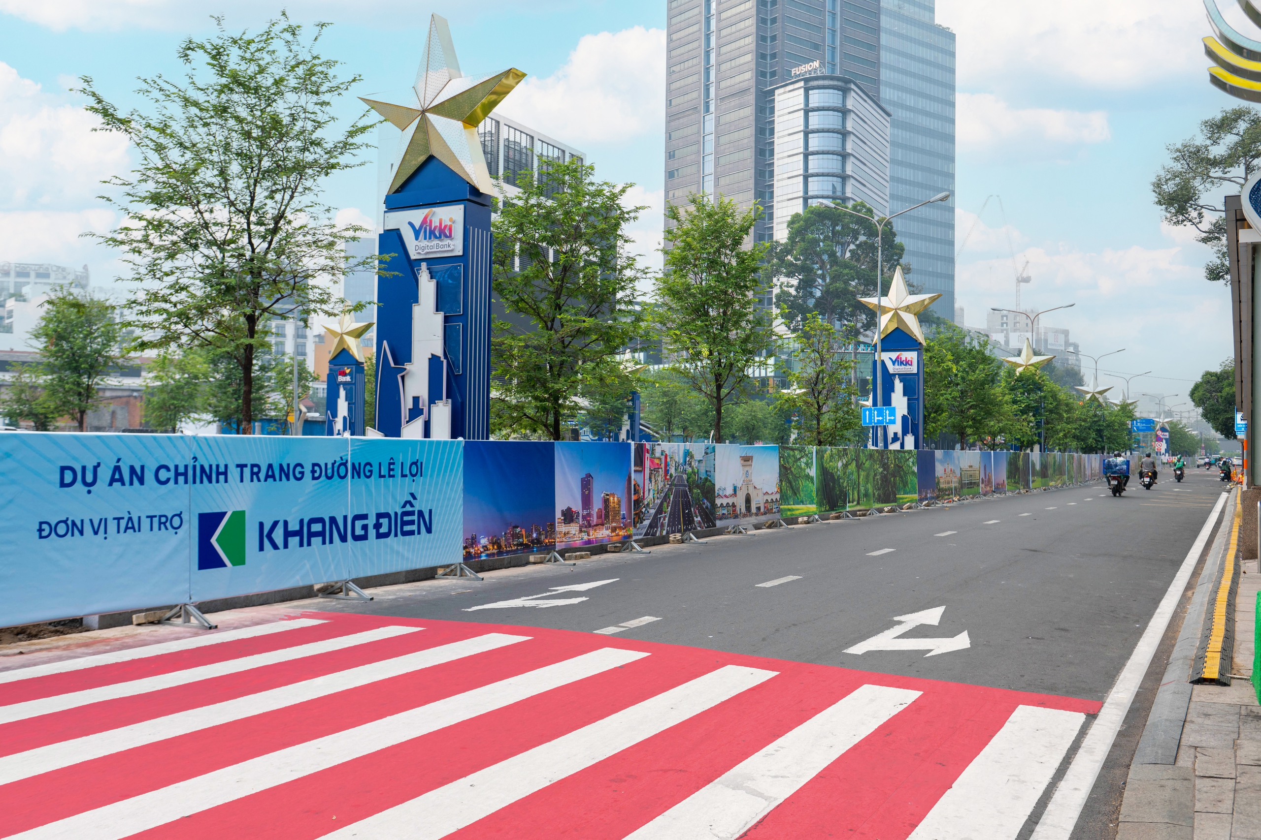 Đường Lê Lợi "lột xác" ngỡ ngàng sau khi khoác áo mới - Ảnh 7.