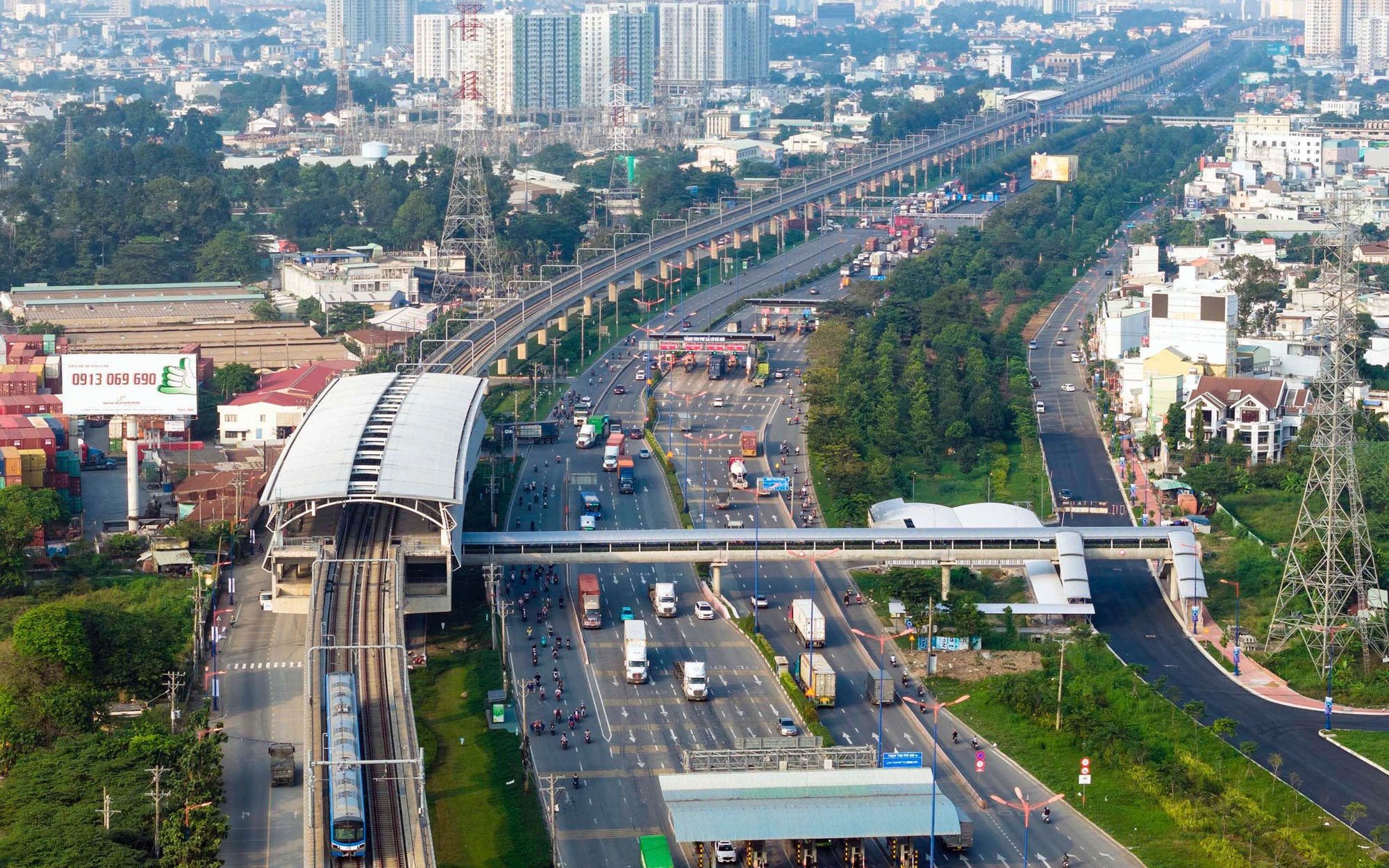 TPHCM đầu tư tuyến đường sắt Thủ Thi&ecirc;m - Long Th&agrave;nh, cấp b&aacute;ch x&acirc;y cầu Thủ Thi&ecirc;m 4