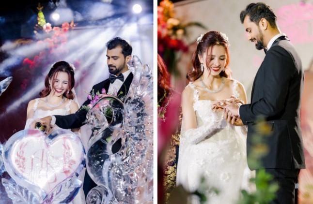 Đám cưới kéo dài 3 ngày của con gái hoa hậu Diệu Hoa  - Ảnh 2.