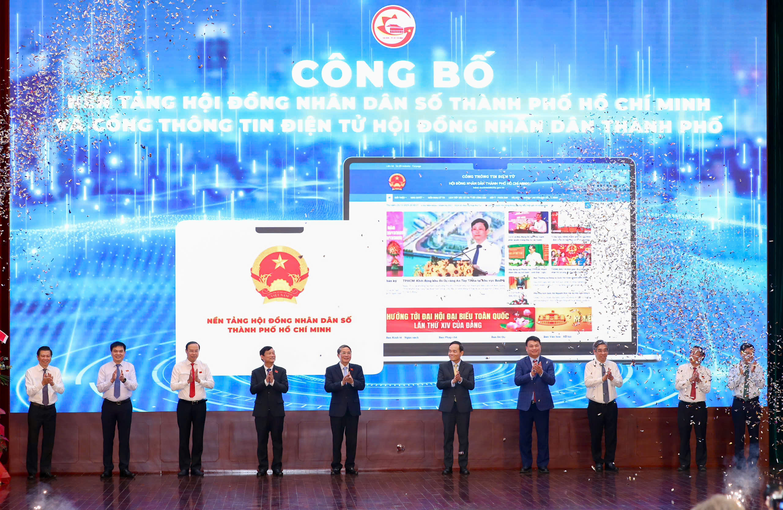 TPHCM: Công bố nền tảng "HĐND số" và Cổng thông tin điện tử HĐND - Ảnh 2.